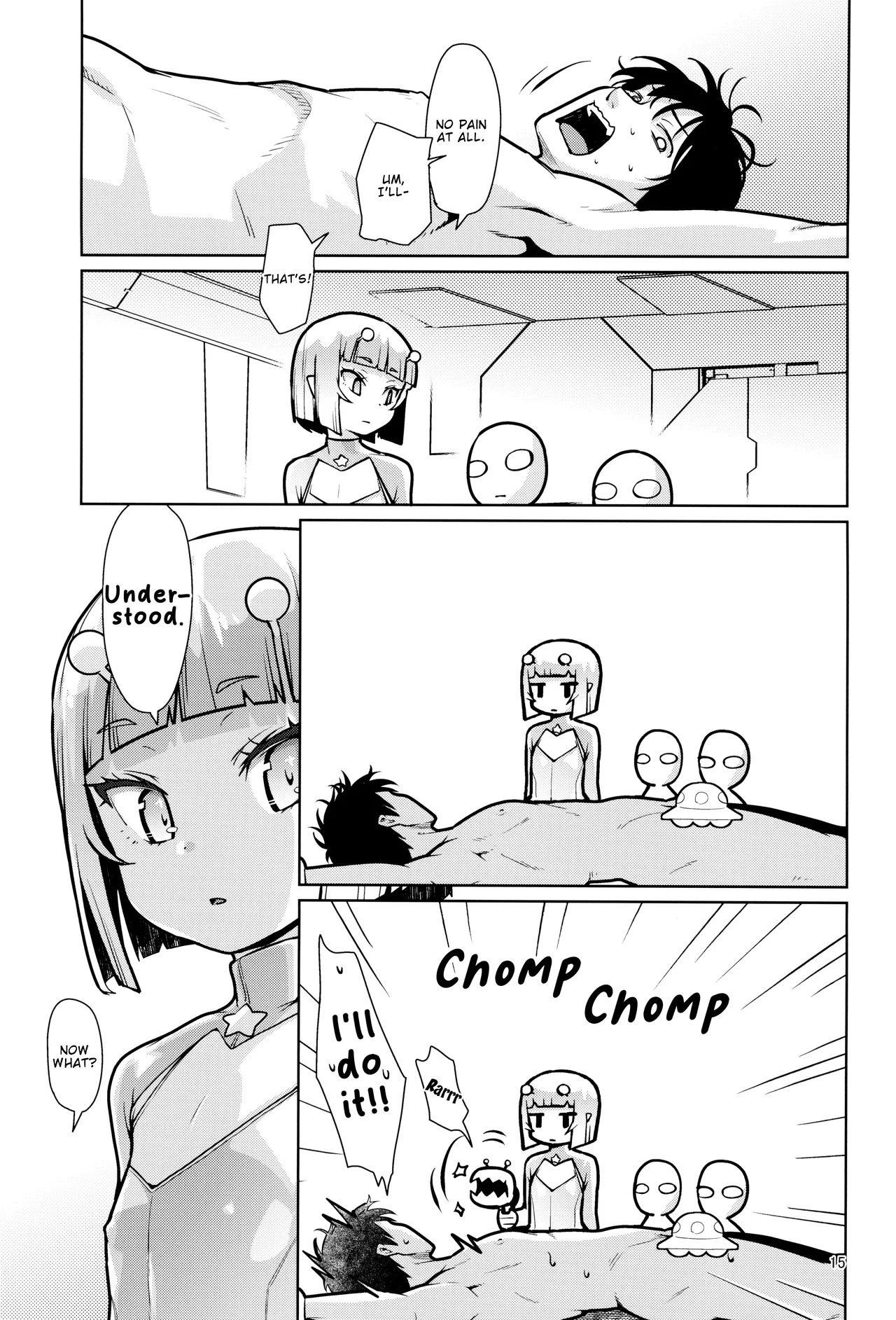 Uchuujin Hanako | Hanako The Alien — preview page 15