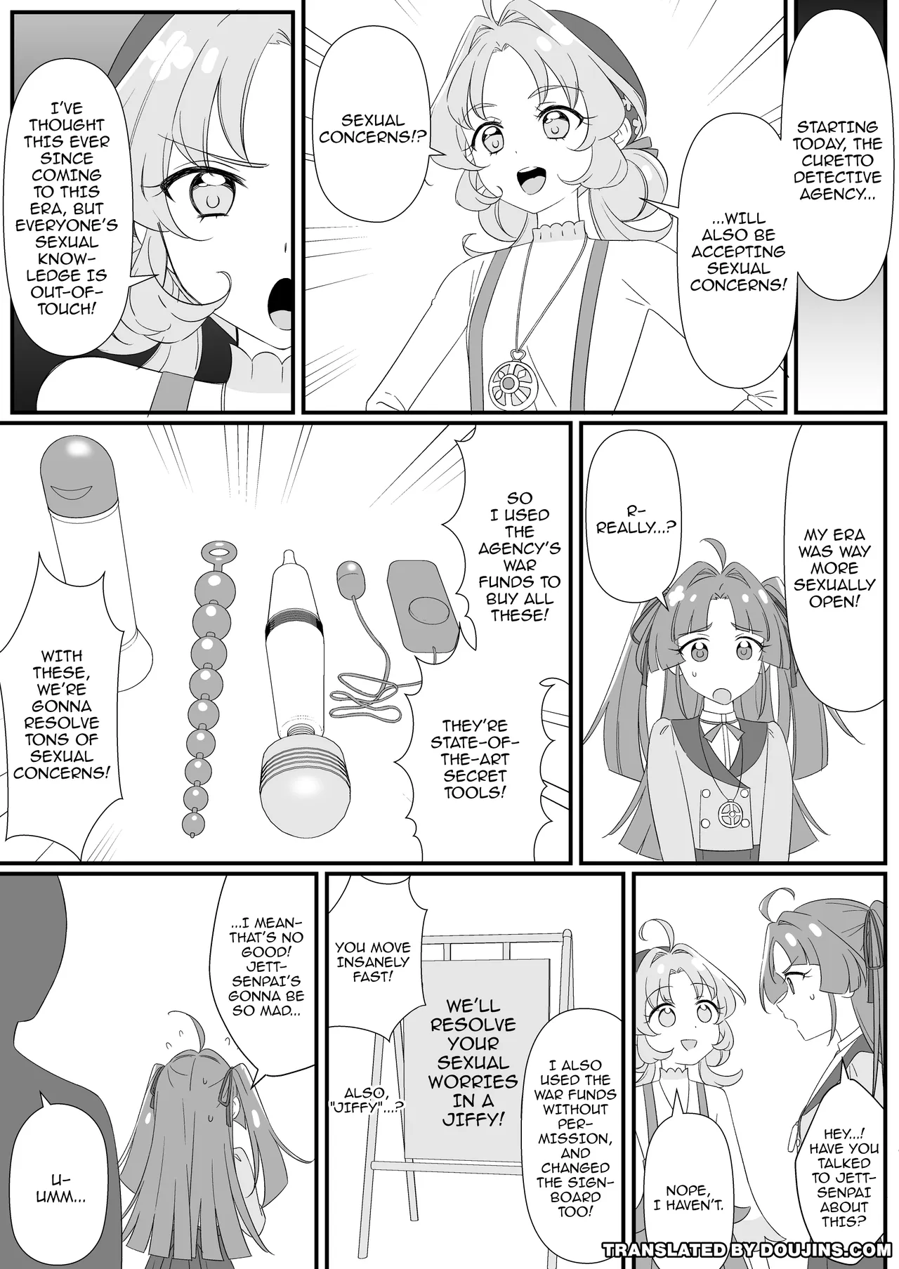 Donna Sao demo Hanamaru Kaiketsu!! | Excellently Solving Any Dick’s Problems!! — preview page 2