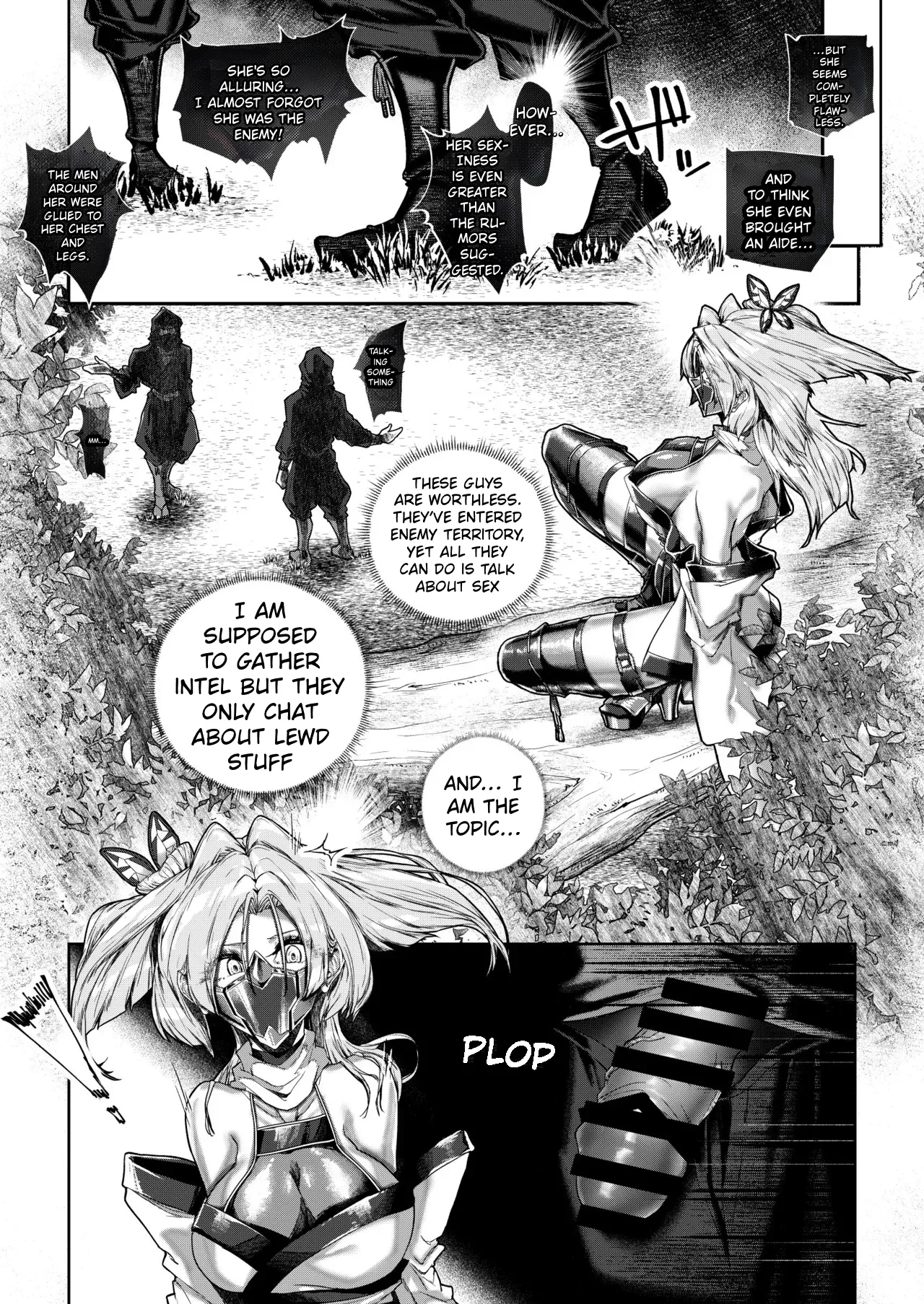 Uzuku Saikyou Kunoichi ~Nikuyoku ni Obore Ochiru Toki~ | The Throbbing Strongest Kunoichi The Moment She Sinks and Falls into Carnal Desire – Chapter 1 – page 7