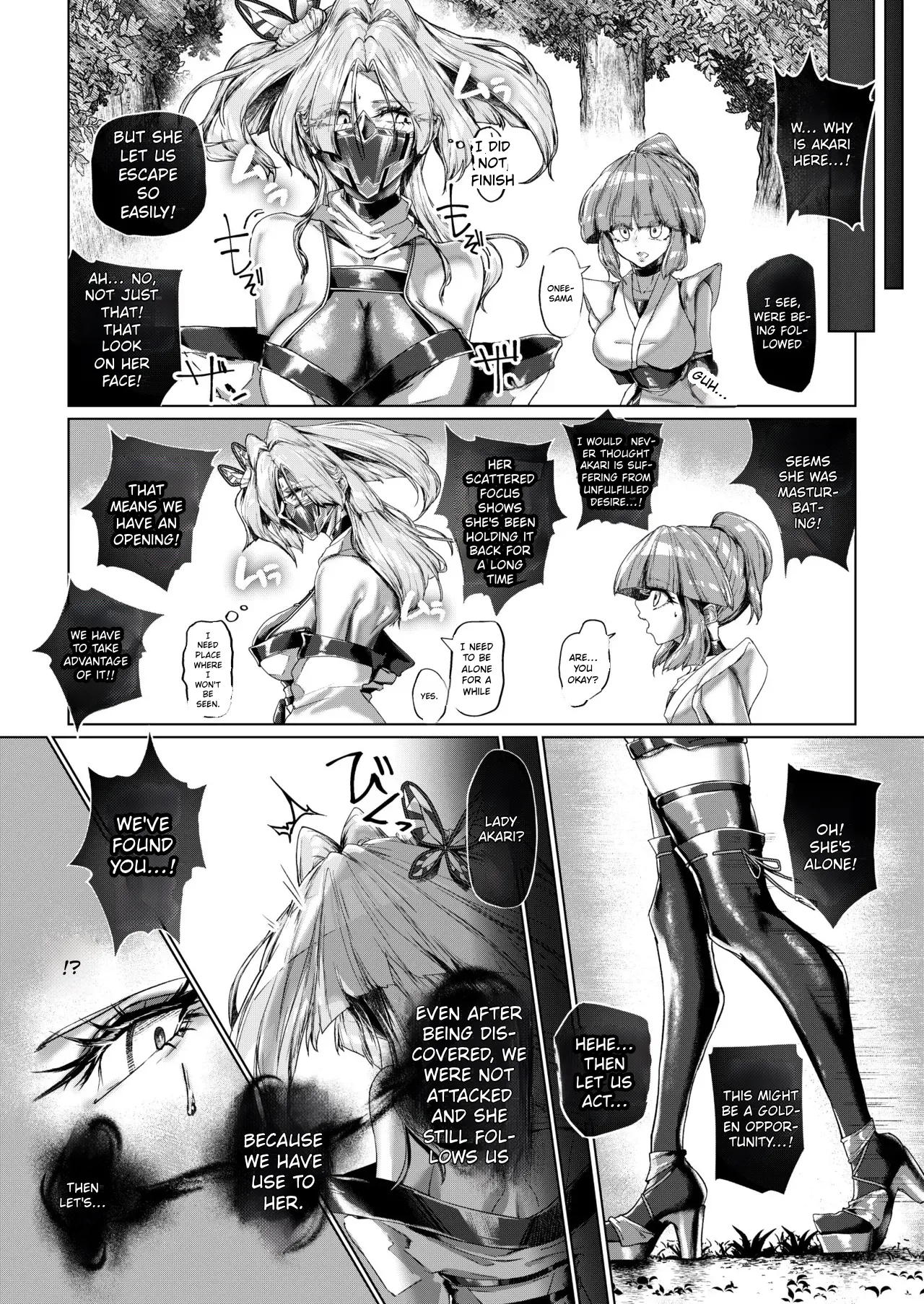 Uzuku Saikyou Kunoichi ~Nikuyoku ni Obore Ochiru Toki~ | The Throbbing Strongest Kunoichi The Moment She Sinks and Falls into Carnal Desire – Chapter 1 – page 11