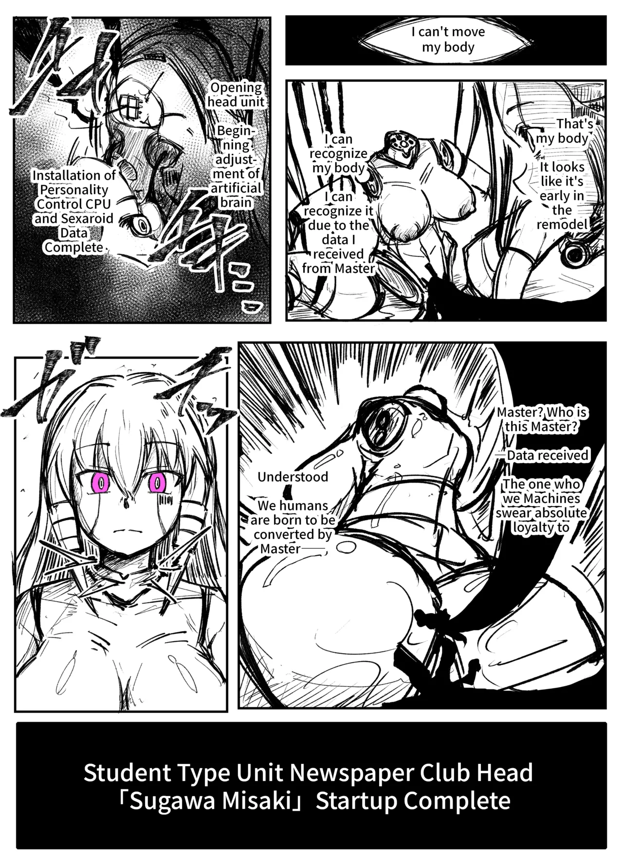 Girls School Mechanization Manga 1-7 — preview page 4