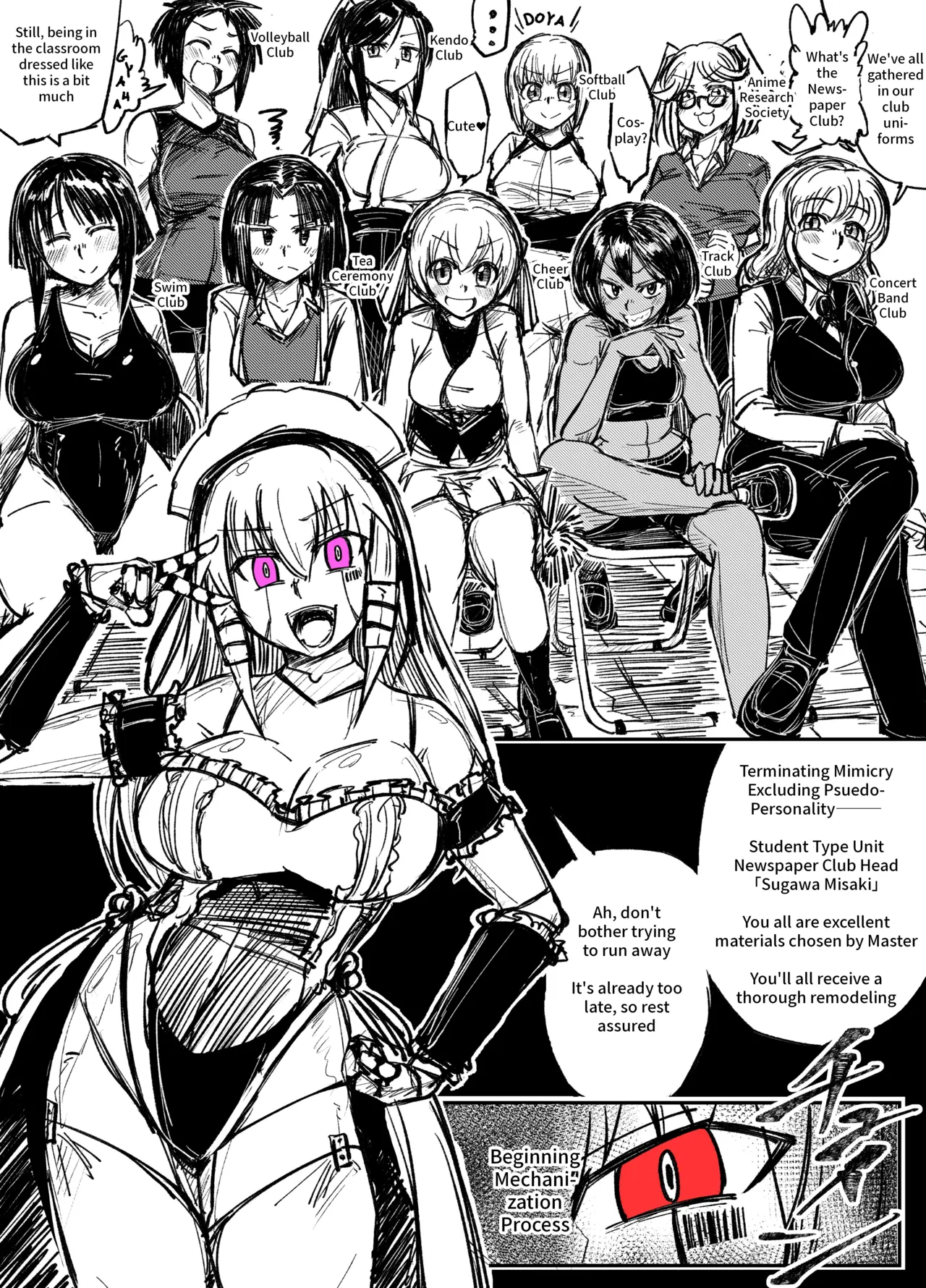 Girls School Mechanization Manga 1-7 — preview page 5