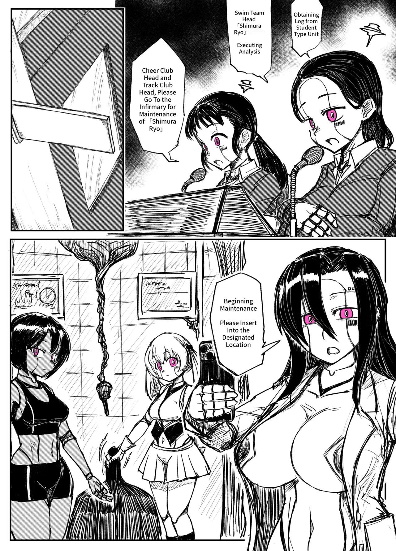 Girls School Mechanization Manga 1-7 — preview page 9