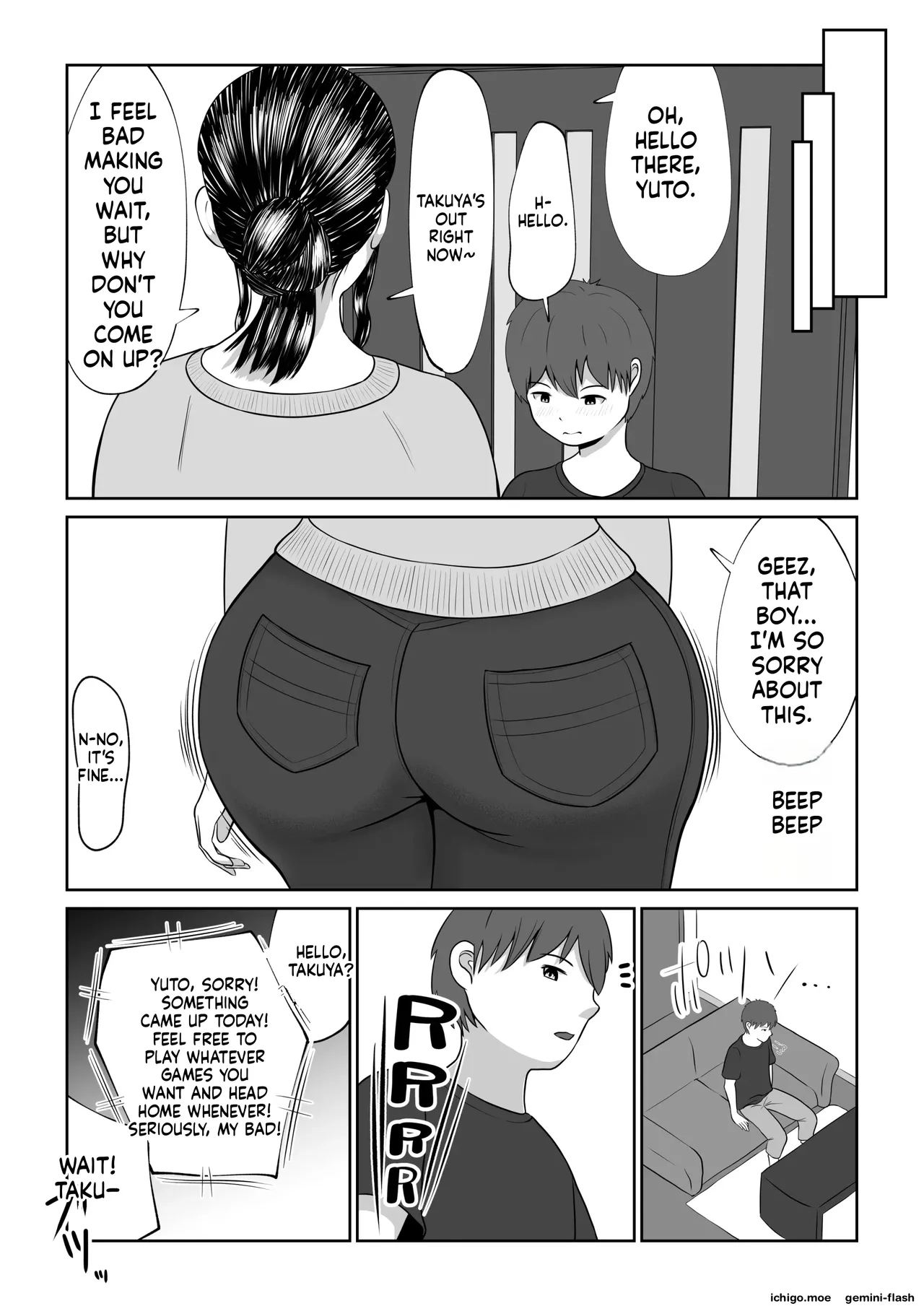 Tomodachi no Okaa-san ni Paizuri Sex Sareru Hanashi — preview page 5