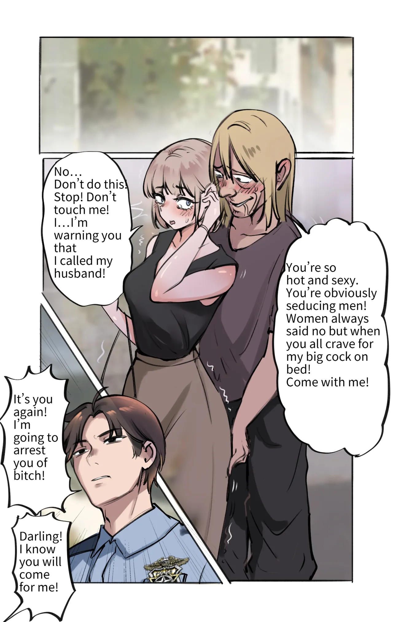 The feminization of a policeman: Remake — preview page 1