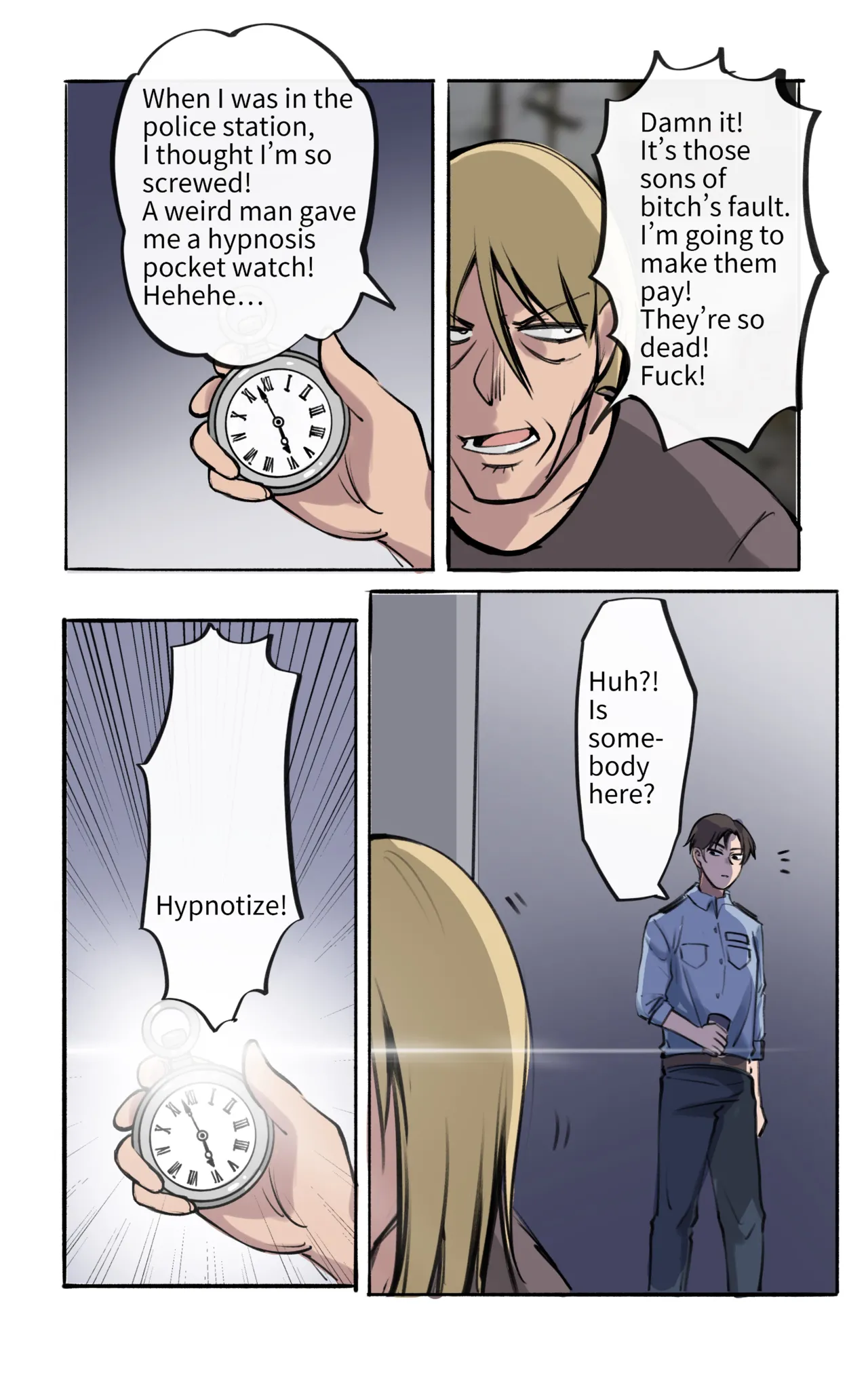 The feminization of a policeman: Remake — preview page 3