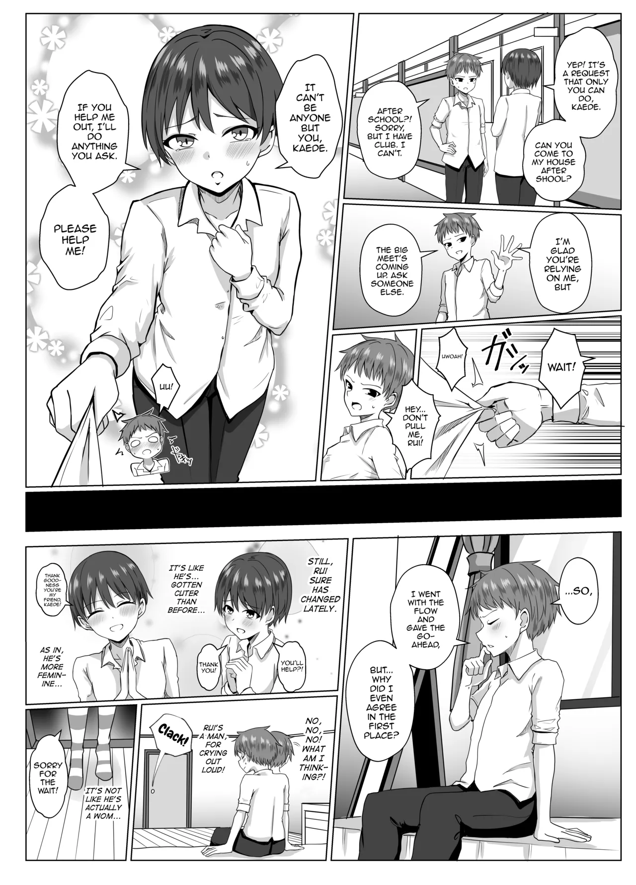 Shimakaze-kun ni Natte Shimakaze-kun to Ecchi Shi Chau Hon — preview page 5