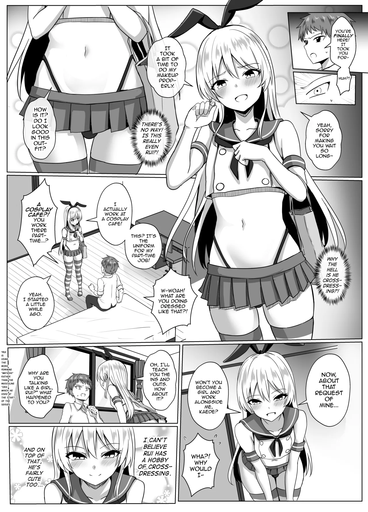 Shimakaze-kun ni Natte Shimakaze-kun to Ecchi Shi Chau Hon — preview page 6