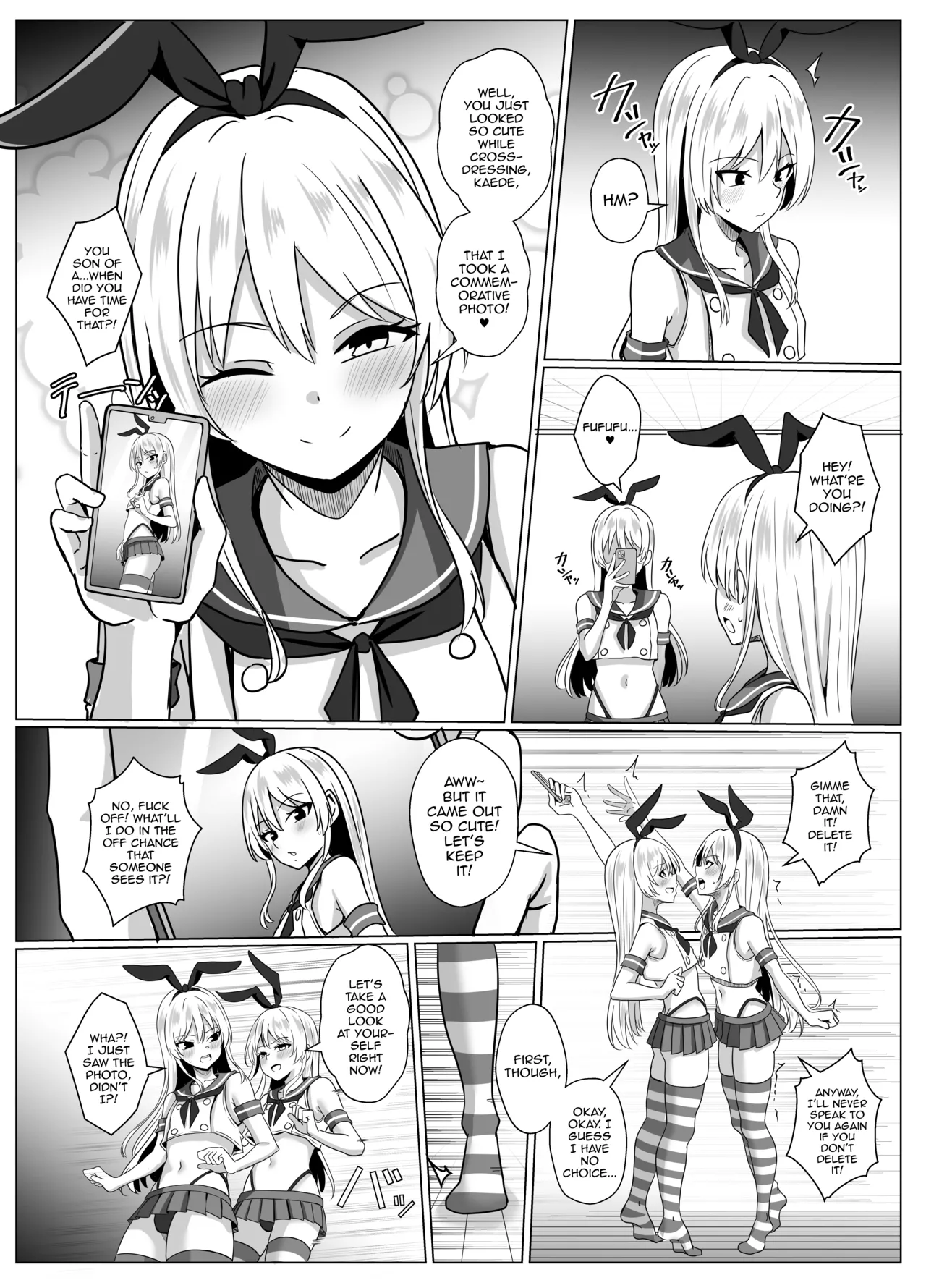 Shimakaze-kun ni Natte Shimakaze-kun to Ecchi Shi Chau Hon — preview page 10