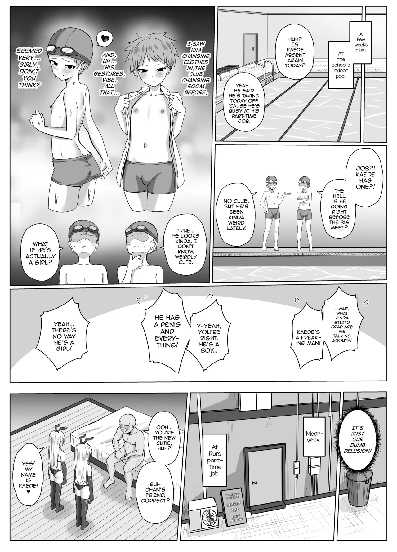 Shimakaze-kun ni Natte Shimakaze-kun to Ecchi Shi Chau Hon – Chapter 1 – page 37
