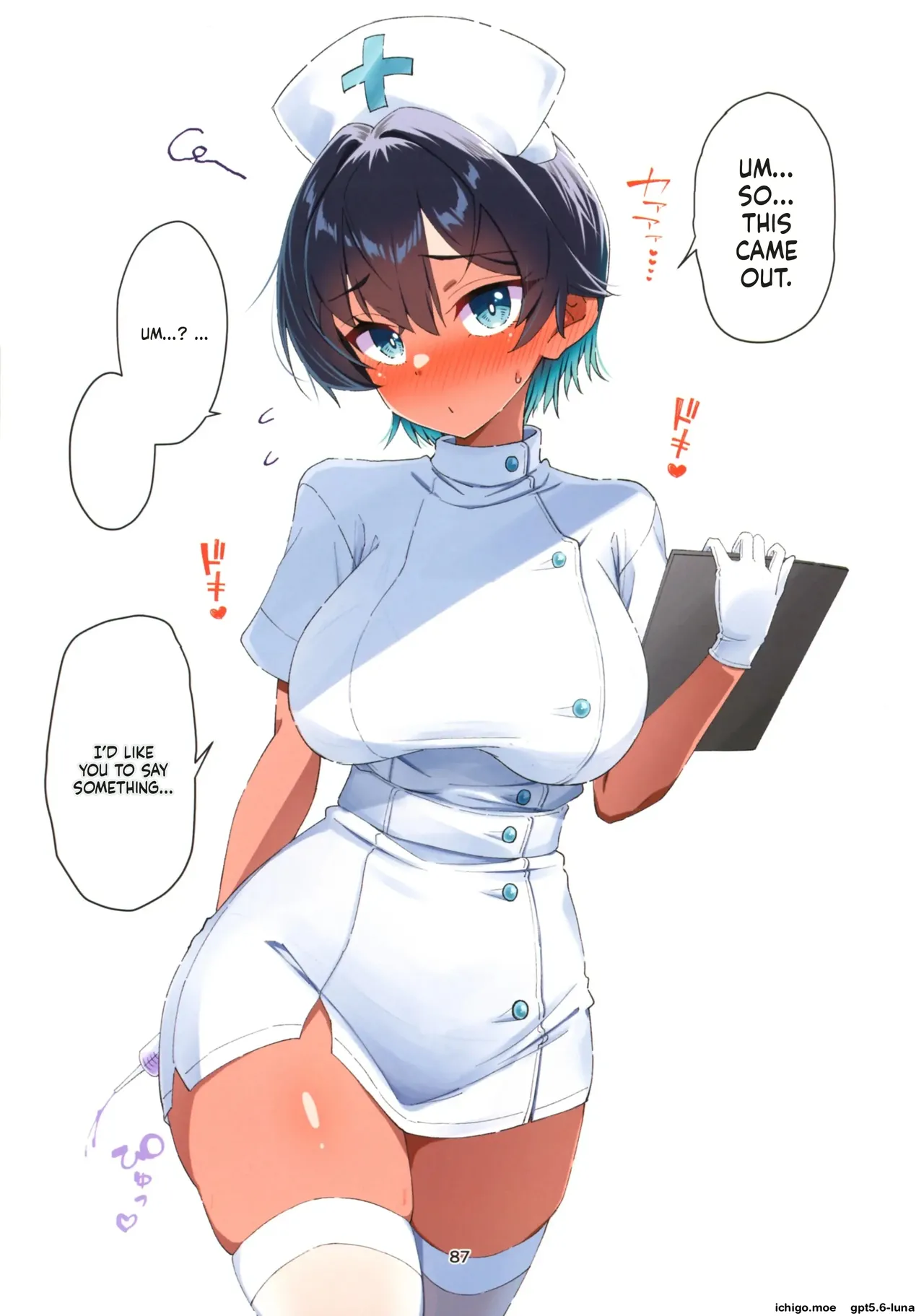 Mizugi Igai dato Kiyase suru Kouhai-chan o Haramasetchatta Hanashi – Chapter 1 – page 88