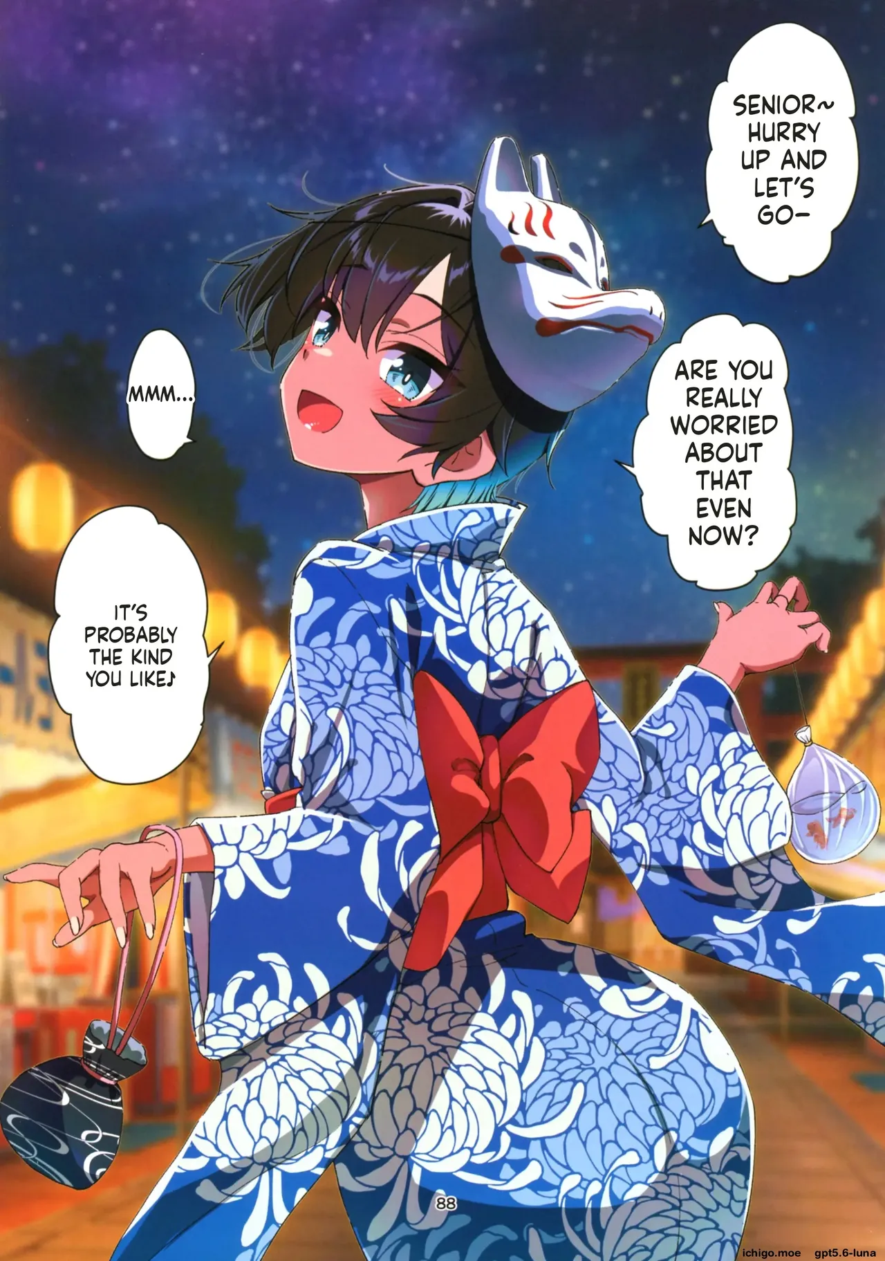Mizugi Igai dato Kiyase suru Kouhai-chan o Haramasetchatta Hanashi – Chapter 1 – page 89