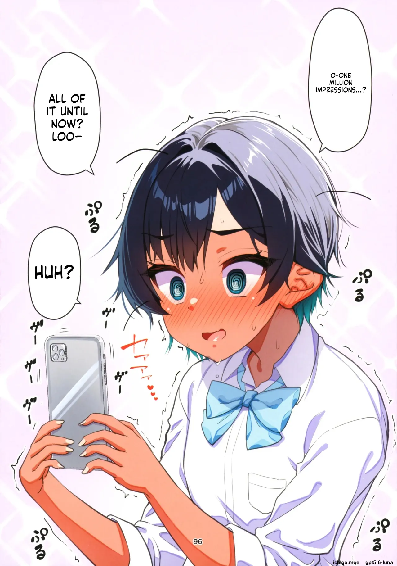 Mizugi Igai dato Kiyase suru Kouhai-chan o Haramasetchatta Hanashi – Chapter 1 – page 97