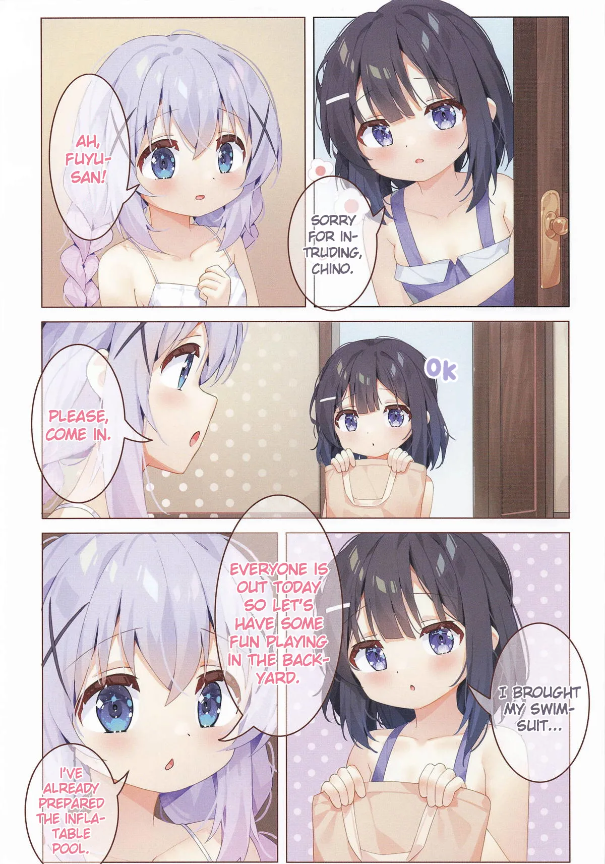 Natsu no Dokidoki Mizu Asobi! | Summer’s Heart-Throbbing Pool Time! — preview page 4