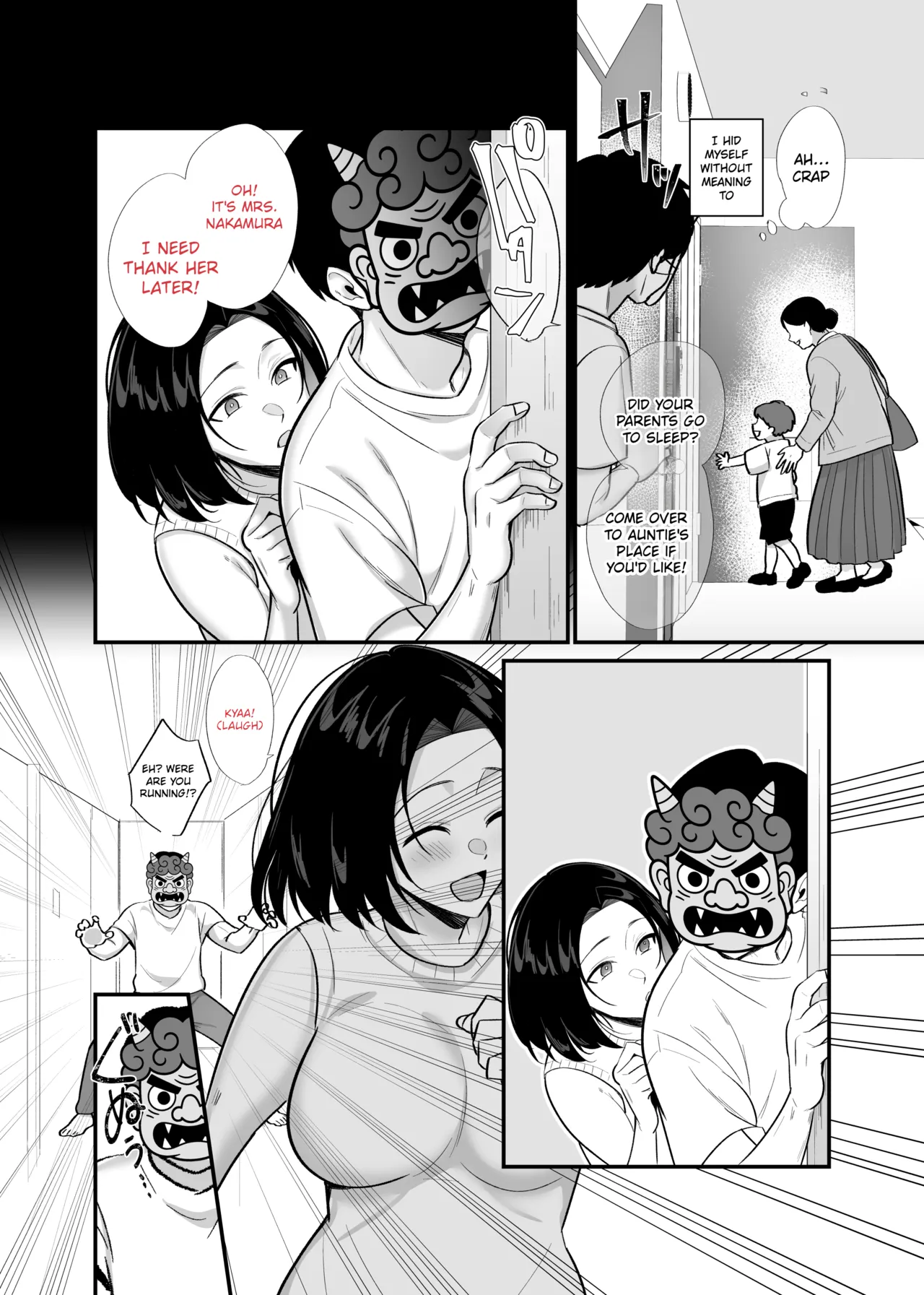 Kachiki na Single Mother to Dosukebe Netsuai Seikou 3 | Dirty and Passionate Sex with a Single Mother 3 ~ A Game of tag and creampies – Chapter 1 – page 22