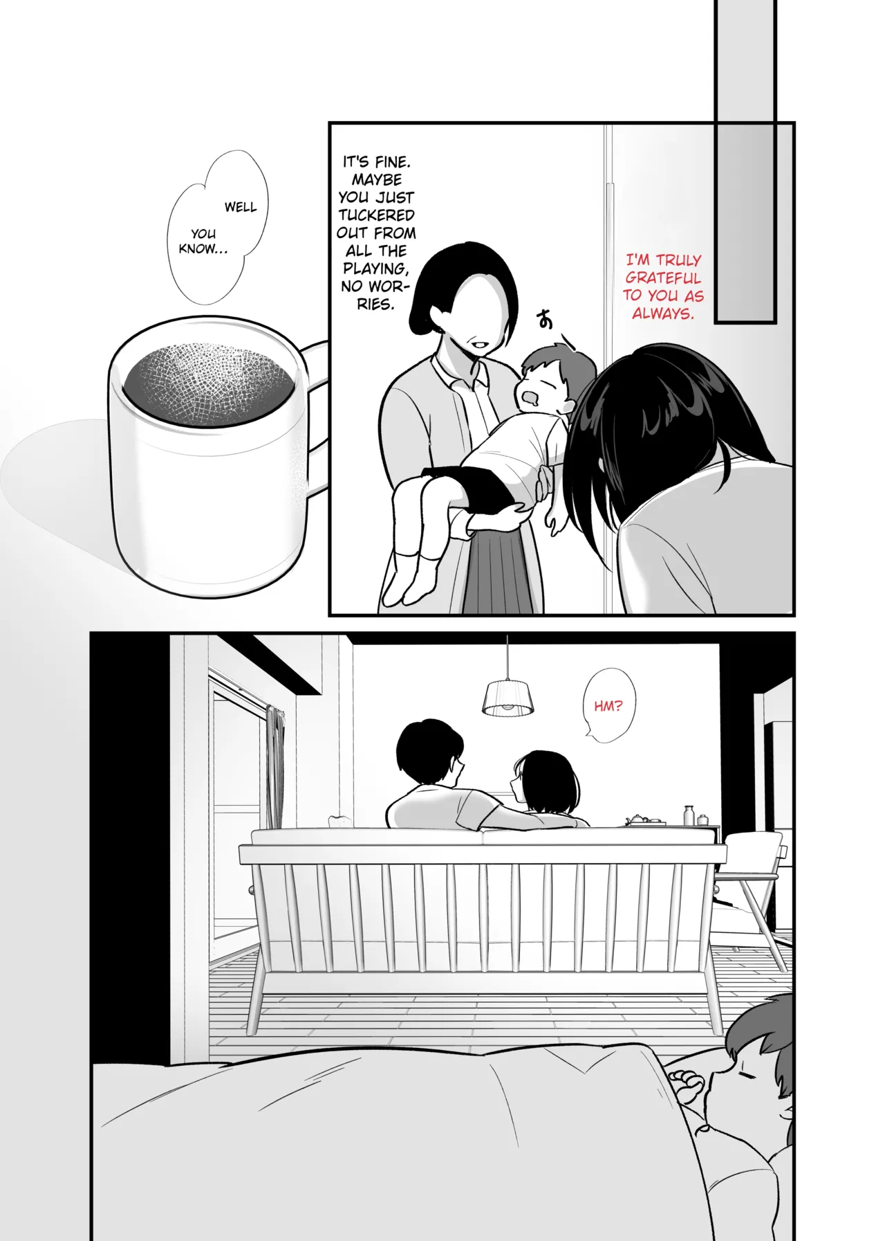 Kachiki na Single Mother to Dosukebe Netsuai Seikou 3 | Dirty and Passionate Sex with a Single Mother 3 ~ A Game of tag and creampies – Chapter 1 – page 59