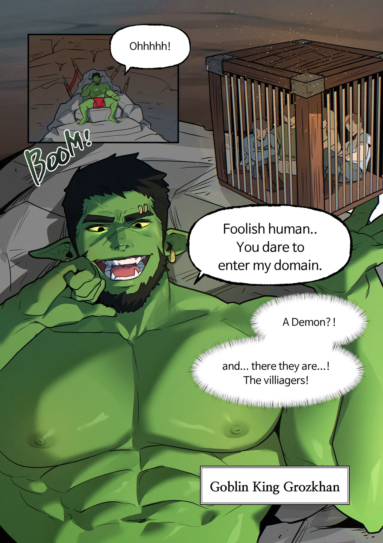 Reon and the Goblin’s cave — preview page 6
