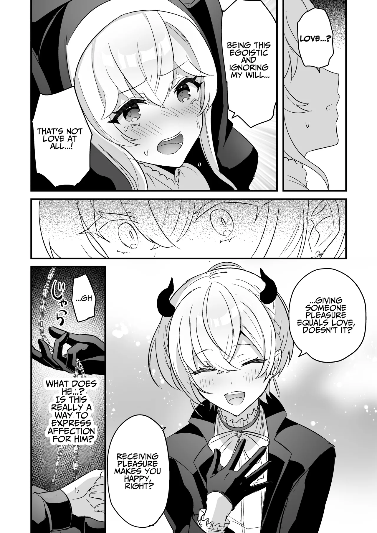 Inma Danshi to Kankin Ecchi – Saiin Kuriseme de Seijo Kairaku Ochi | Captive Sex with an Incubus ~holy woman corruption by lust inducing clitoral teasing~ – Chapter 1 – page 36