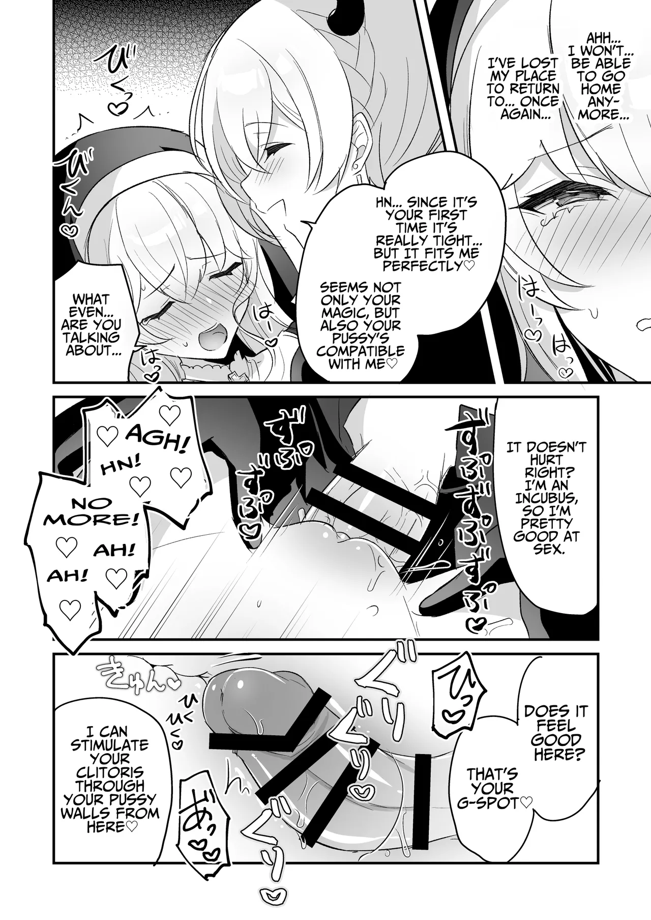 Inma Danshi to Kankin Ecchi – Saiin Kuriseme de Seijo Kairaku Ochi | Captive Sex with an Incubus ~holy woman corruption by lust inducing clitoral teasing~ – Chapter 1 – page 38