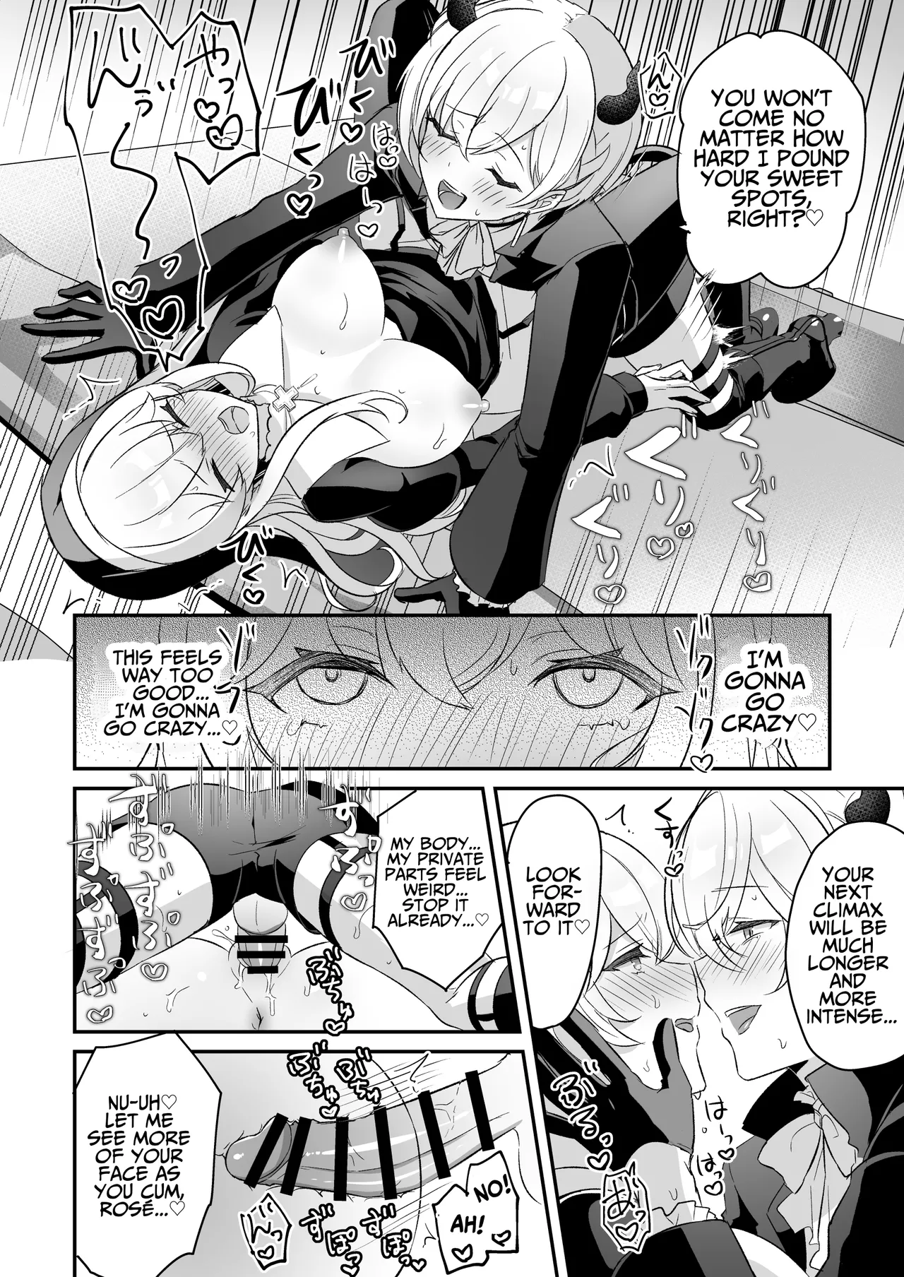 Inma Danshi to Kankin Ecchi – Saiin Kuriseme de Seijo Kairaku Ochi | Captive Sex with an Incubus ~holy woman corruption by lust inducing clitoral teasing~ – Chapter 1 – page 40
