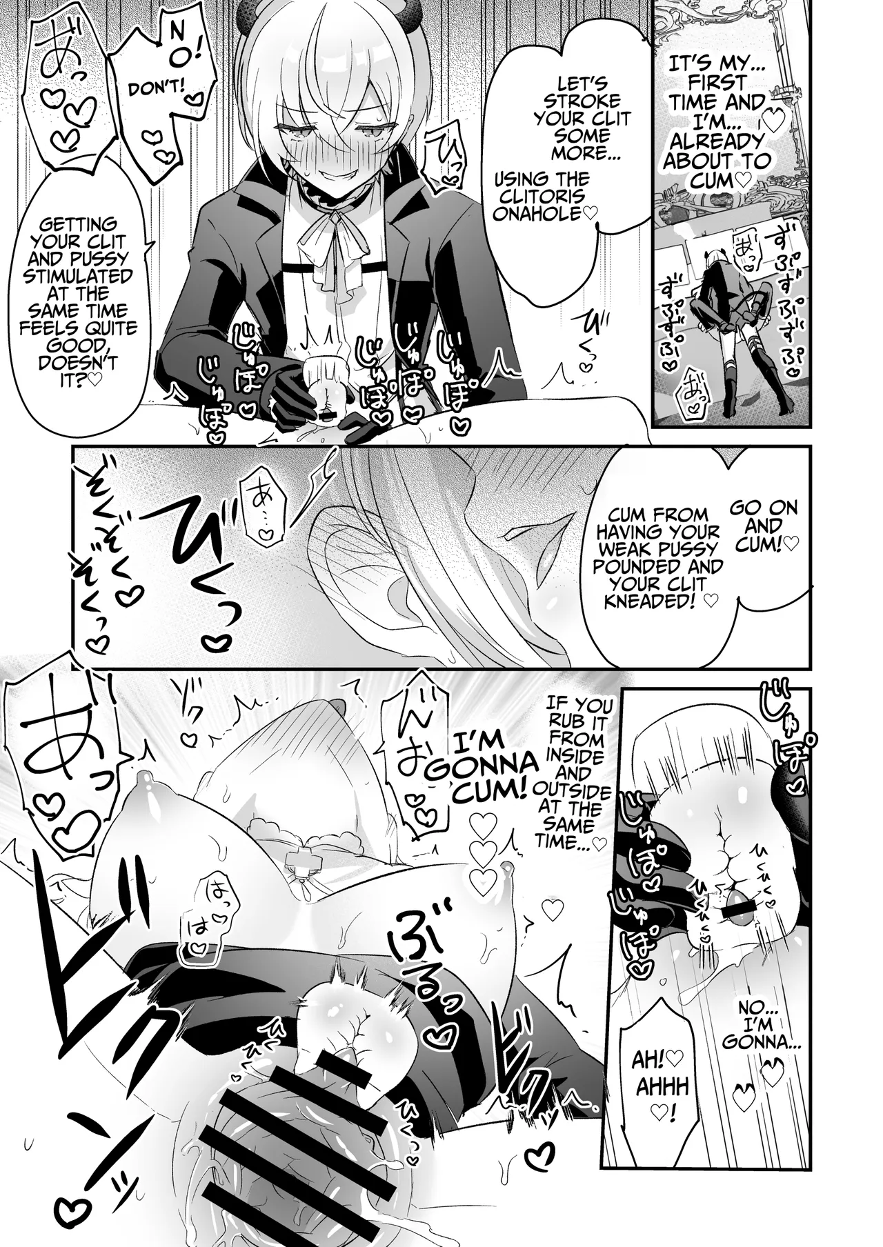 Inma Danshi to Kankin Ecchi – Saiin Kuriseme de Seijo Kairaku Ochi | Captive Sex with an Incubus ~holy woman corruption by lust inducing clitoral teasing~ – Chapter 1 – page 41
