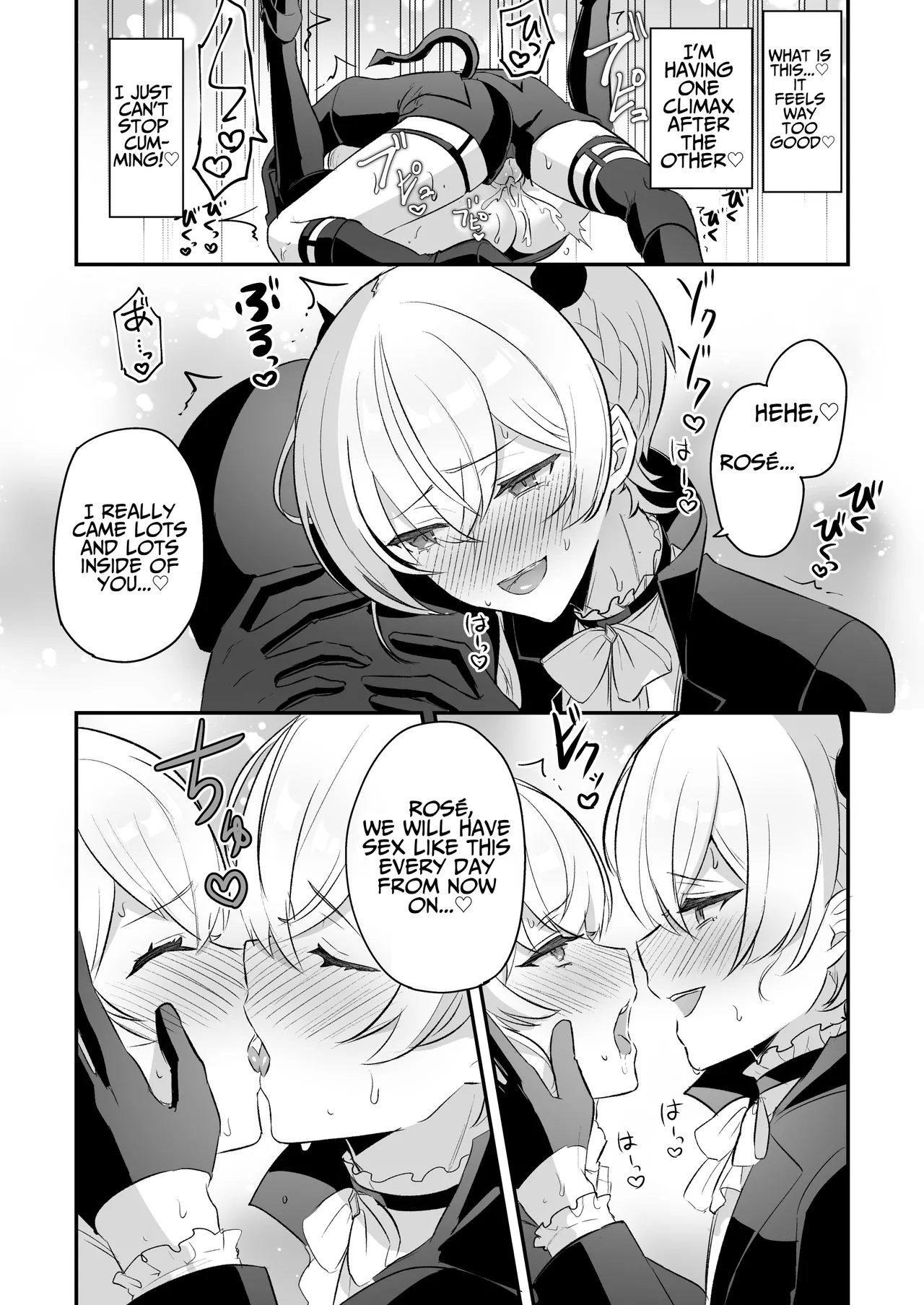 Inma Danshi to Kankin Ecchi – Saiin Kuriseme de Seijo Kairaku Ochi | Captive Sex with an Incubus ~holy woman corruption by lust inducing clitoral teasing~ – Chapter 1 – page 46