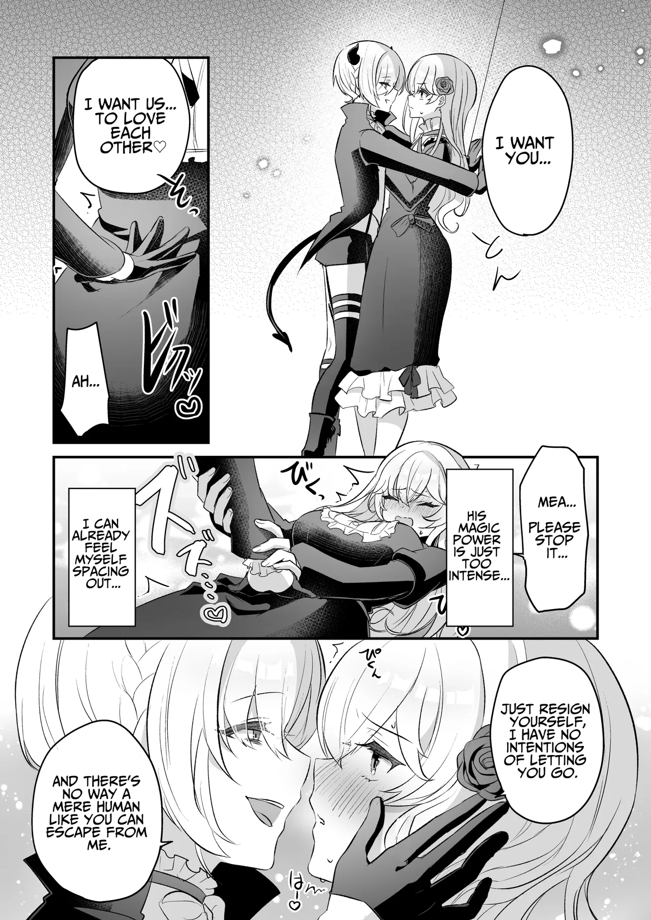 Inma Danshi to Kankin Ecchi – Saiin Kuriseme de Seijo Kairaku Ochi | Captive Sex with an Incubus ~holy woman corruption by lust inducing clitoral teasing~ – Chapter 1 – page 53