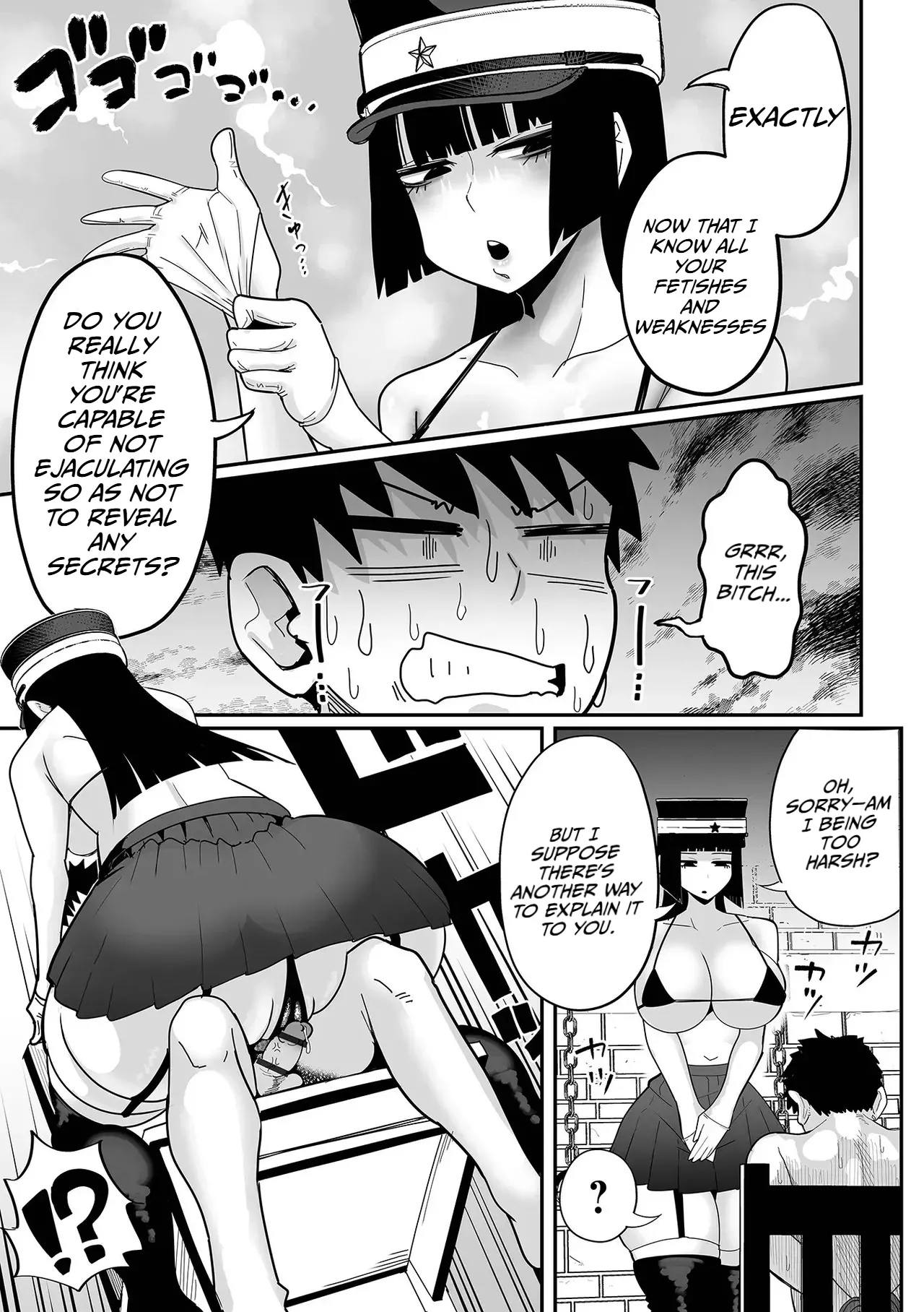 The enormous and sinfully seductive interrogator Part one — preview page 17
