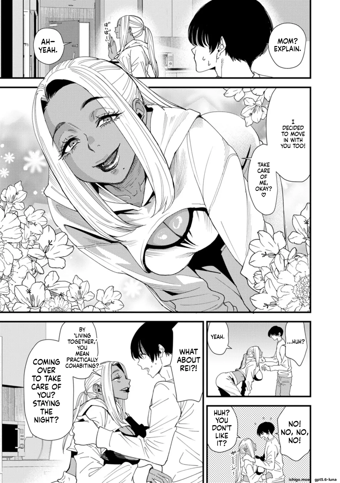 Kuro-Gal Mama-san Haramasex – Chapter 1 – page 68