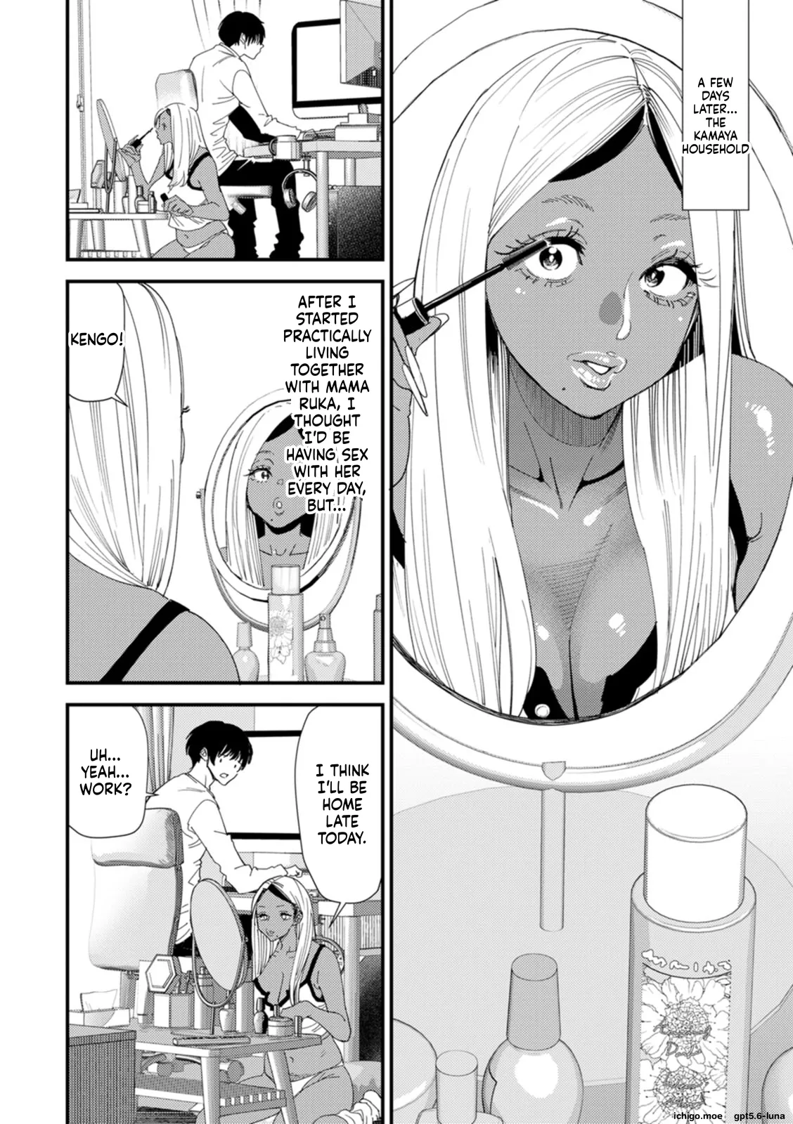 Kuro-Gal Mama-san Haramasex – Chapter 1 – page 89