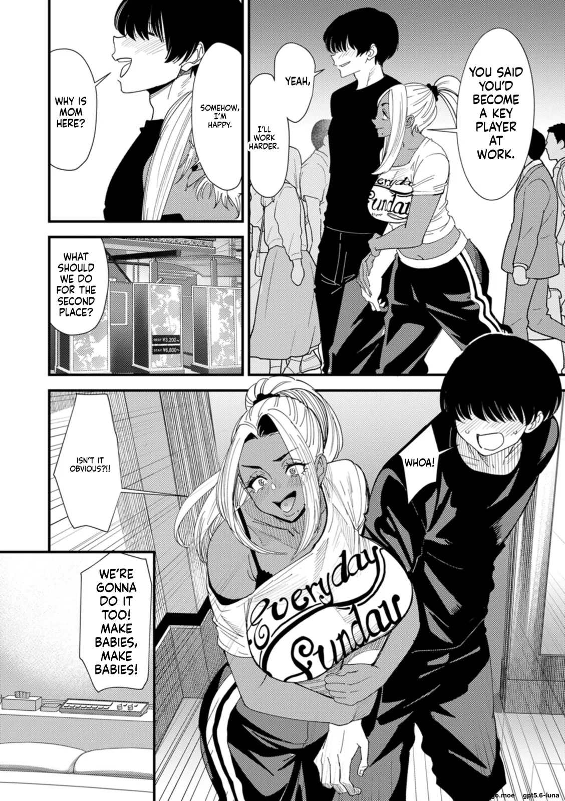 Kuro-Gal Mama-san Haramasex – Chapter 1 – page 139