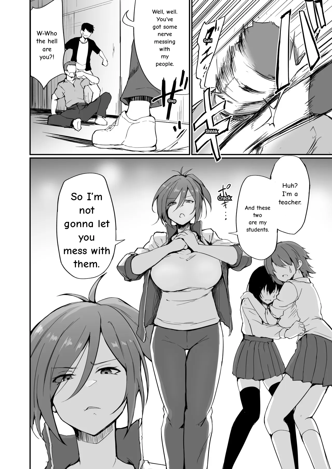 Motoyan Hitozuma Taiiku Kyoushi, Ochiru | Former Delinquent Housewife PE Teacher, Falls. — preview page 3