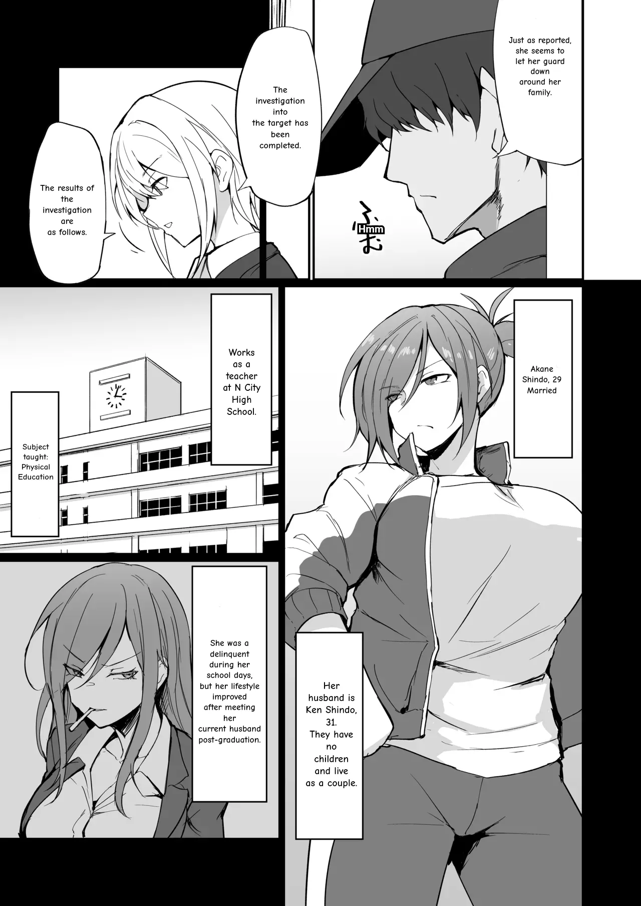Motoyan Hitozuma Taiiku Kyoushi, Ochiru | Former Delinquent Housewife PE Teacher, Falls. — preview page 8