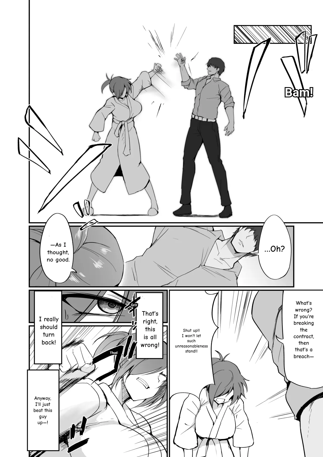 Motoyan Hitozuma Taiiku Kyoushi, Ochiru | Former Delinquent Housewife PE Teacher, Falls. – Chapter 1 – page 37