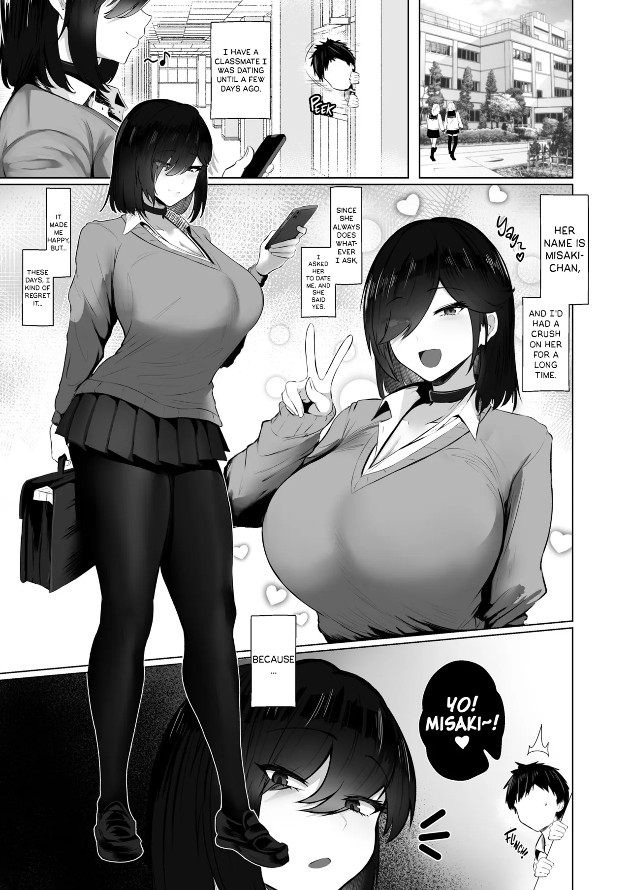 Donna Onegai demo Kiite Kureru Doukyusei to Tsukiattara Noumiso Hakai Sareta Ohanashi 2 | The story of how I was mind fucked when I went out with my classmate that listens to any request 2 — preview page 2