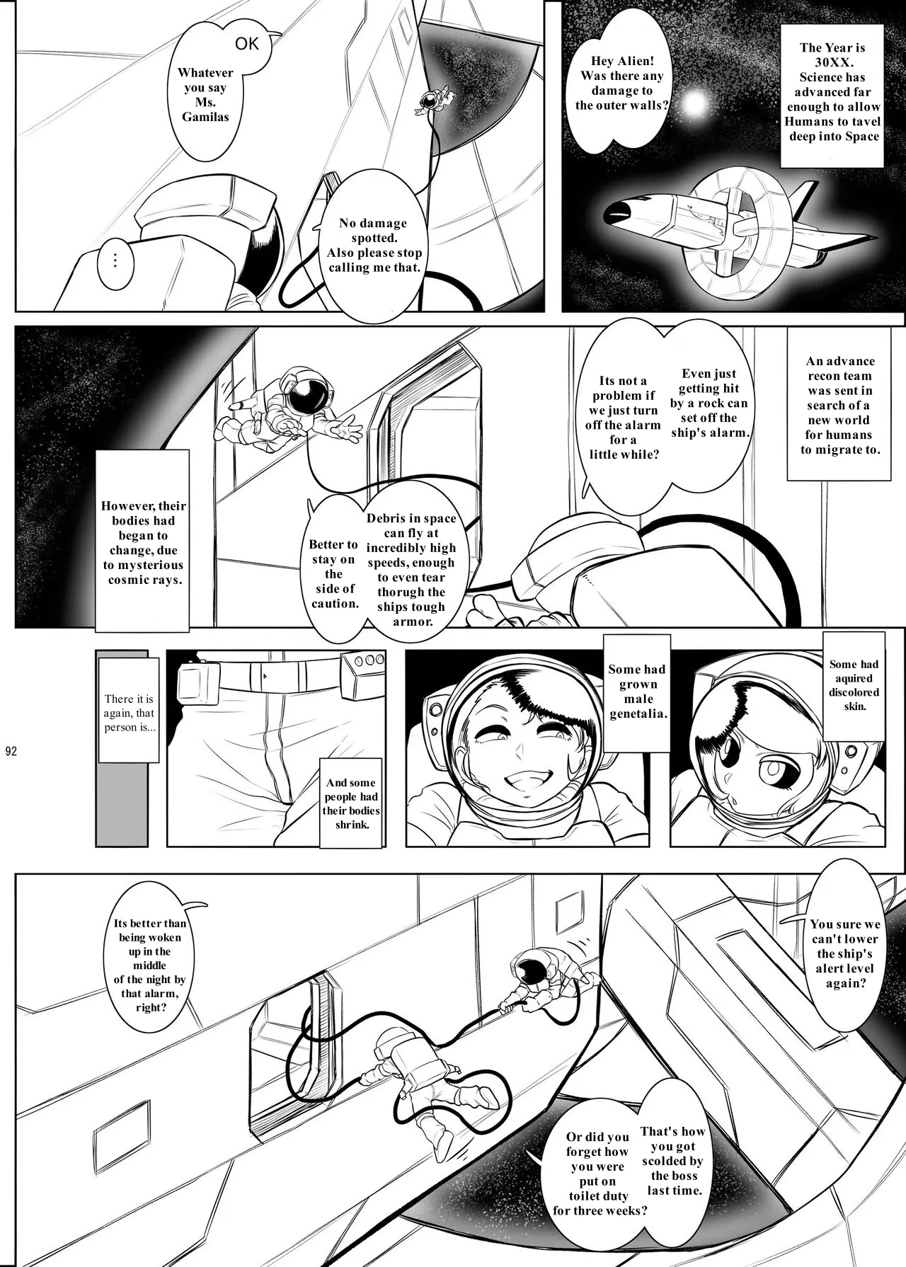 Space Battle by Kiyoshi — preview page 2