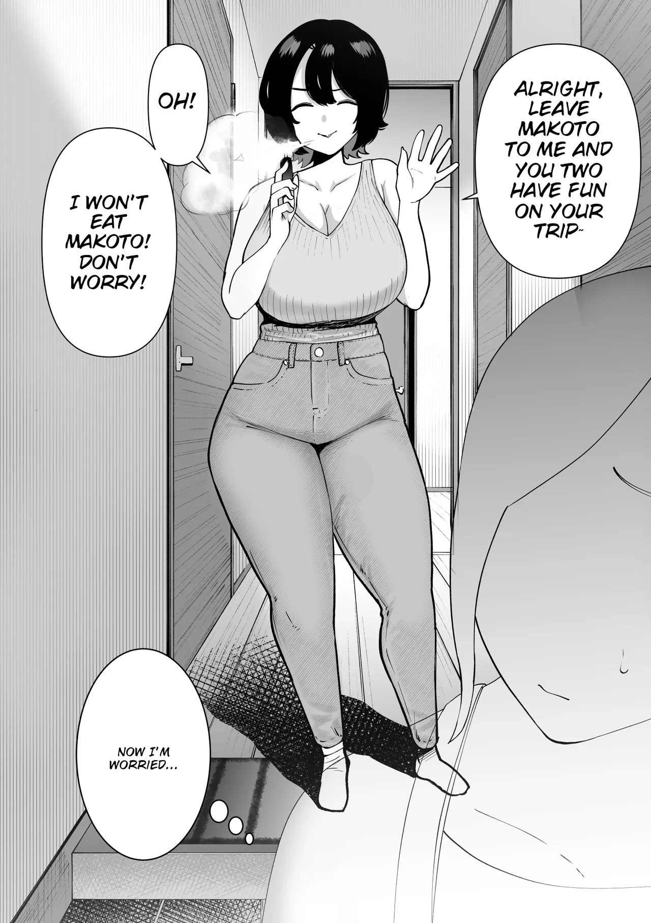 Hikikomori de Ero Manga Kaiteru Doutei Oikko to Oba-san ga Icha Love SEX suru Hanashi — preview page 5