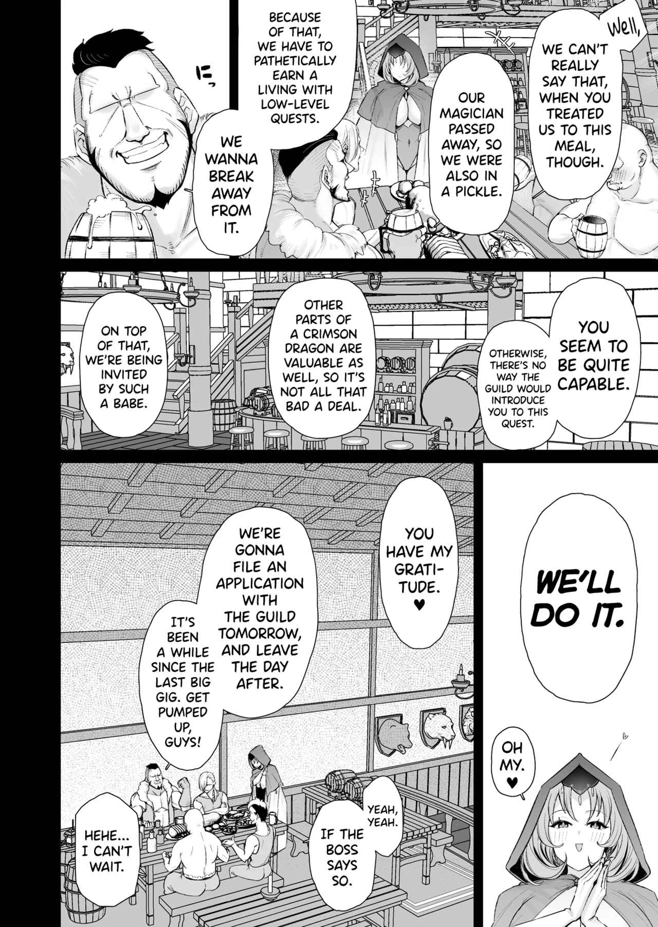 Dosukebe Bakunyuu Elf Mahoutsukai 108-sai to Namahame Koubi Suru Hanashi. — preview page 4