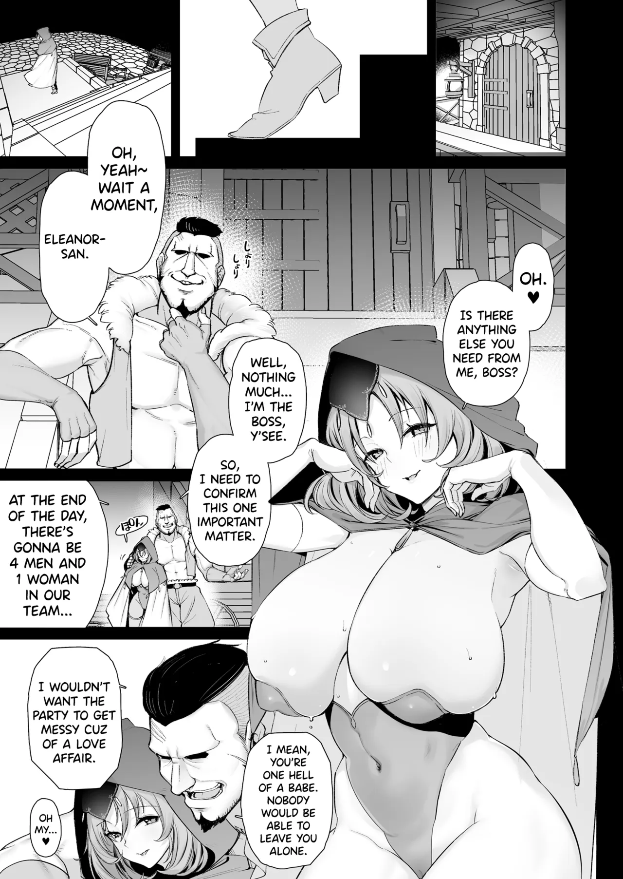 Dosukebe Bakunyuu Elf Mahoutsukai 108-sai to Namahame Koubi Suru Hanashi. — preview page 5