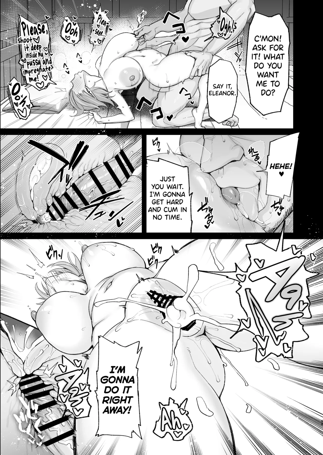 Dosukebe Bakunyuu Elf Mahoutsukai 108-sai to Namahame Koubi Suru Hanashi. – Chapter 1 – page 43