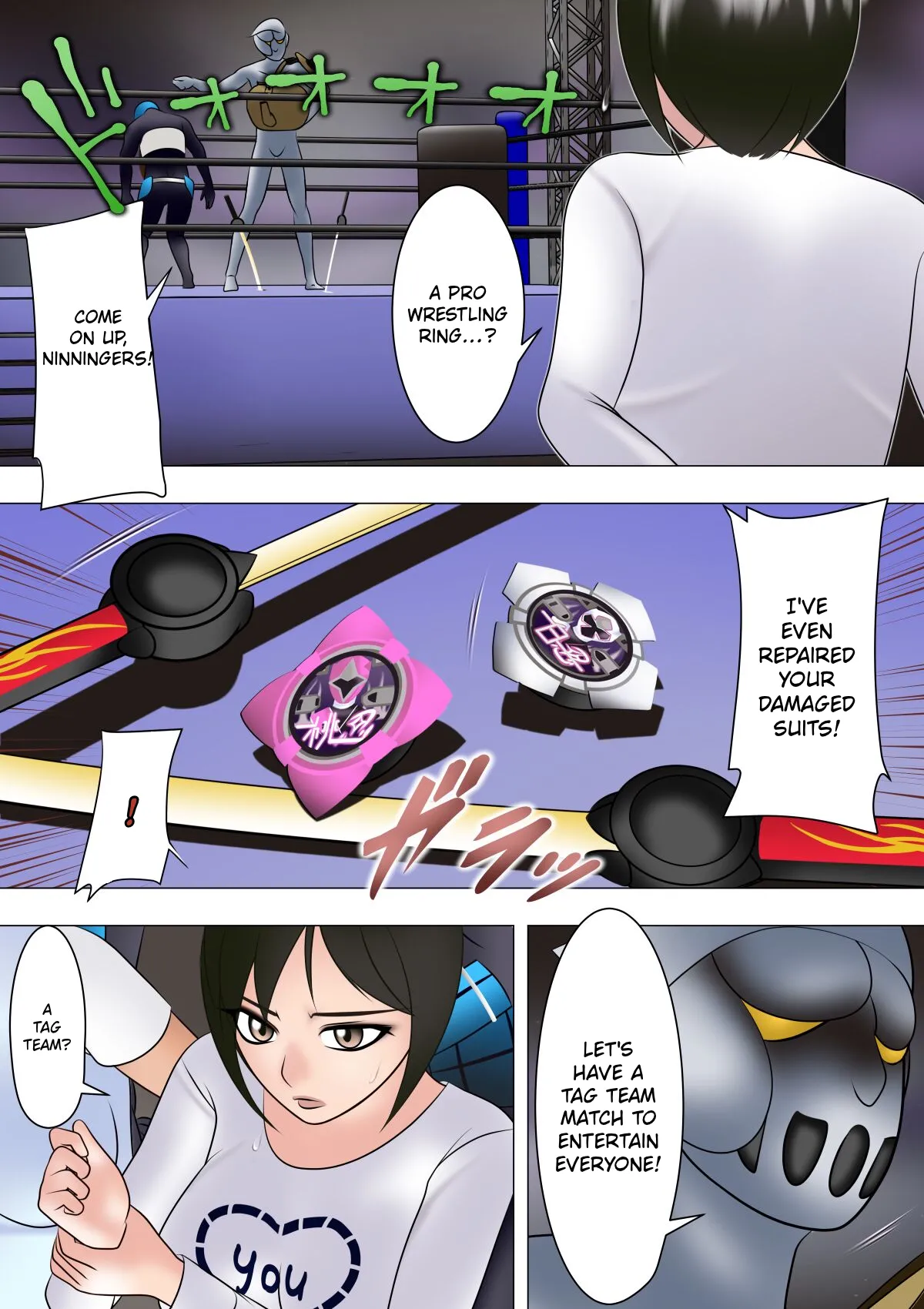 Haiboku Hiroin Ringu Auto – Chapter 1 – page 37