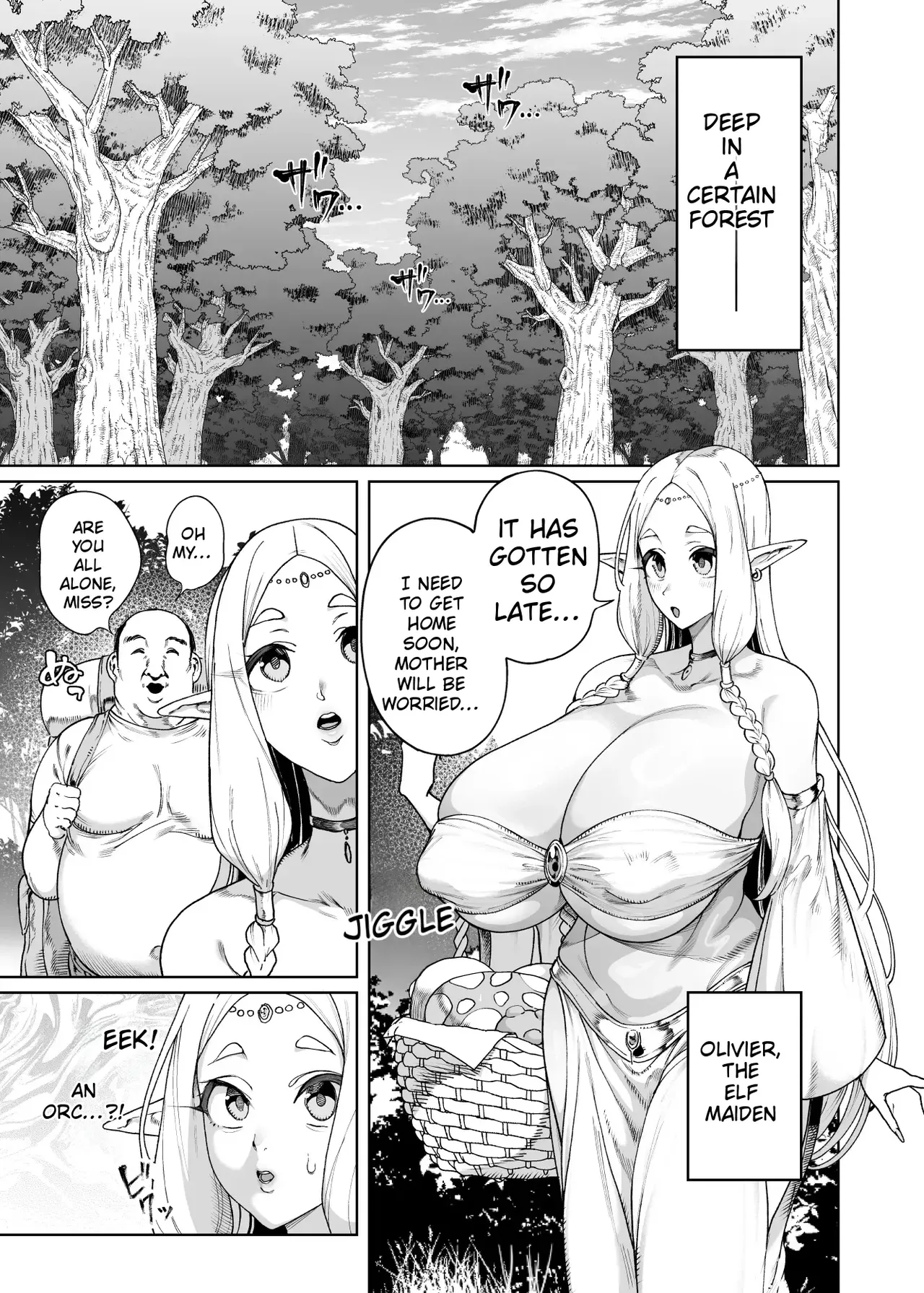 Isekai Saimin Oji-san ~Saimin Gift de Elf-tachi o Chinpohame~ | Isekai Hypnosis Uncle: Stuffing Elves with My Cock Using a Hypnosis Gift — preview page 2