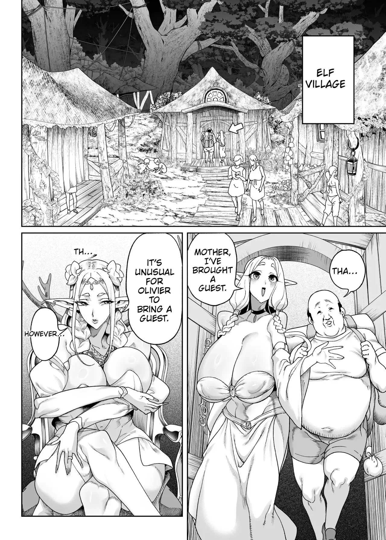 Isekai Saimin Oji-san ~Saimin Gift de Elf-tachi o Chinpohame~ | Isekai Hypnosis Uncle: Stuffing Elves with My Cock Using a Hypnosis Gift — preview page 19