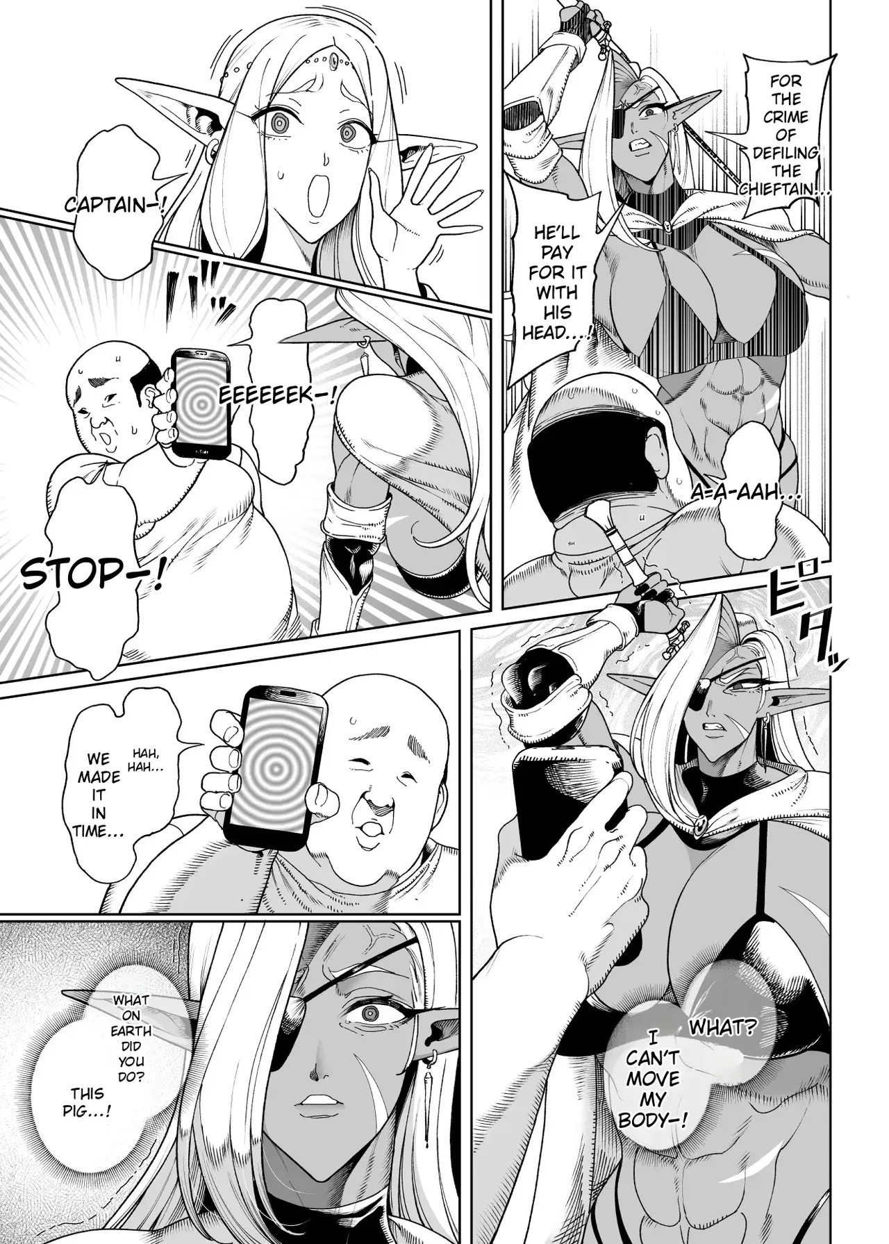 Isekai Saimin Oji-san ~Saimin Gift de Elf-tachi o Chinpohame~ | Isekai Hypnosis Uncle: Stuffing Elves with My Cock Using a Hypnosis Gift – Chapter 1 – page 32