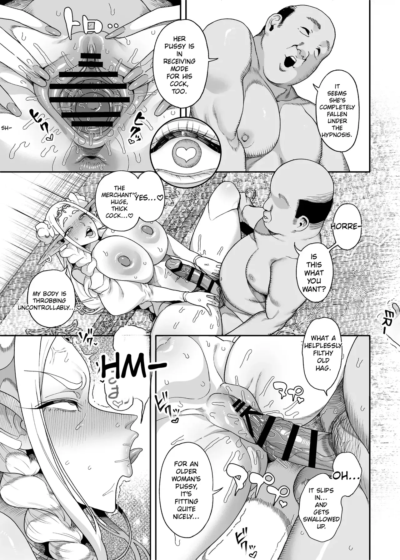 Isekai Saimin Oji-san ~Saimin Gift de Elf-tachi o Chinpohame~ | Isekai Hypnosis Uncle: Stuffing Elves with My Cock Using a Hypnosis Gift – Chapter 1 – page 34