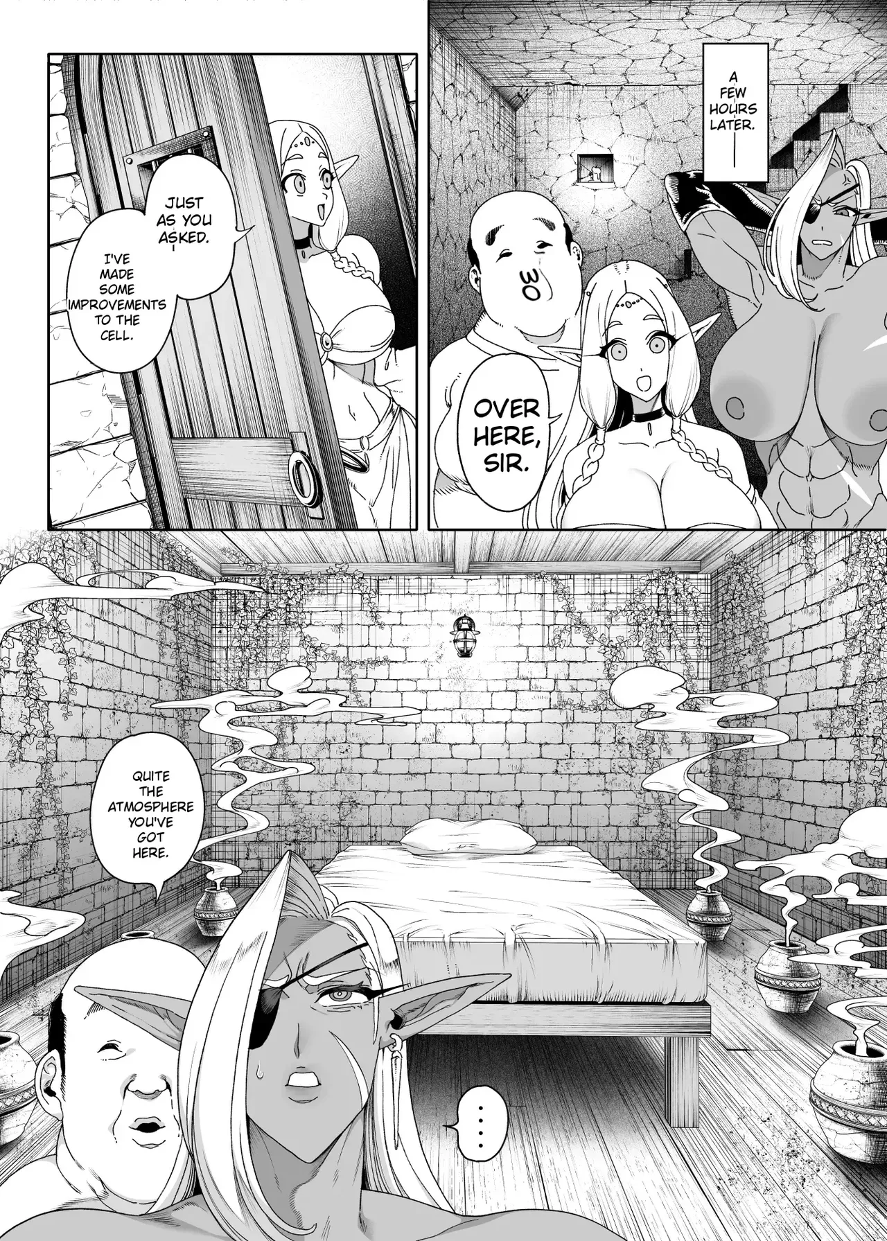 Isekai Saimin Oji-san ~Saimin Gift de Elf-tachi o Chinpohame~ | Isekai Hypnosis Uncle: Stuffing Elves with My Cock Using a Hypnosis Gift – Chapter 1 – page 45