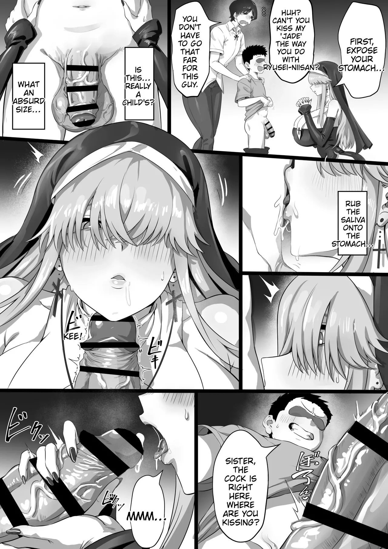 ED Shika Umarenai Shima de Yuiitsu no Zetsurin 3 | On an Island where Everyone is Born Impotent, I am the Sole Stud 3 — preview page 8