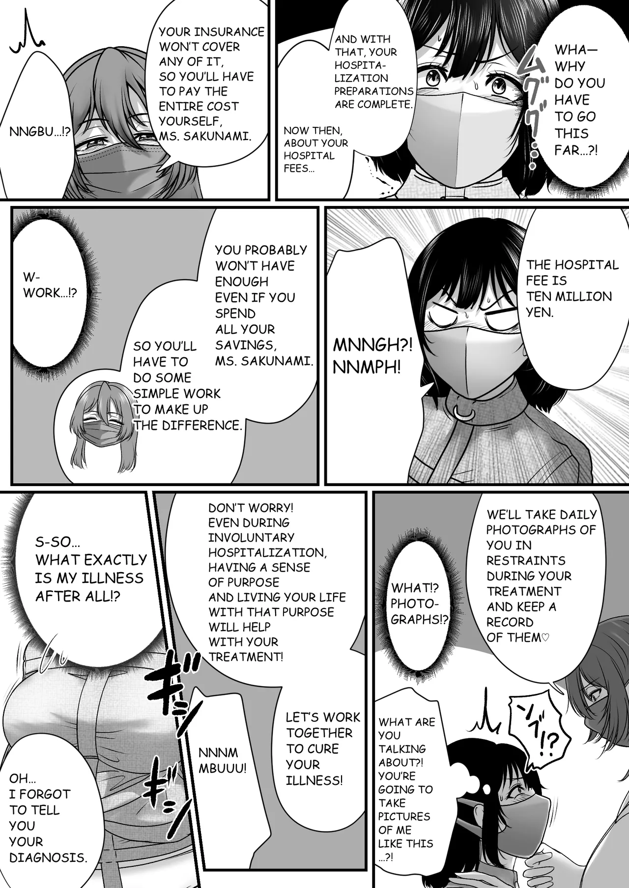 FORCED ADMISSION UNDER RESTRAINT — preview page 8