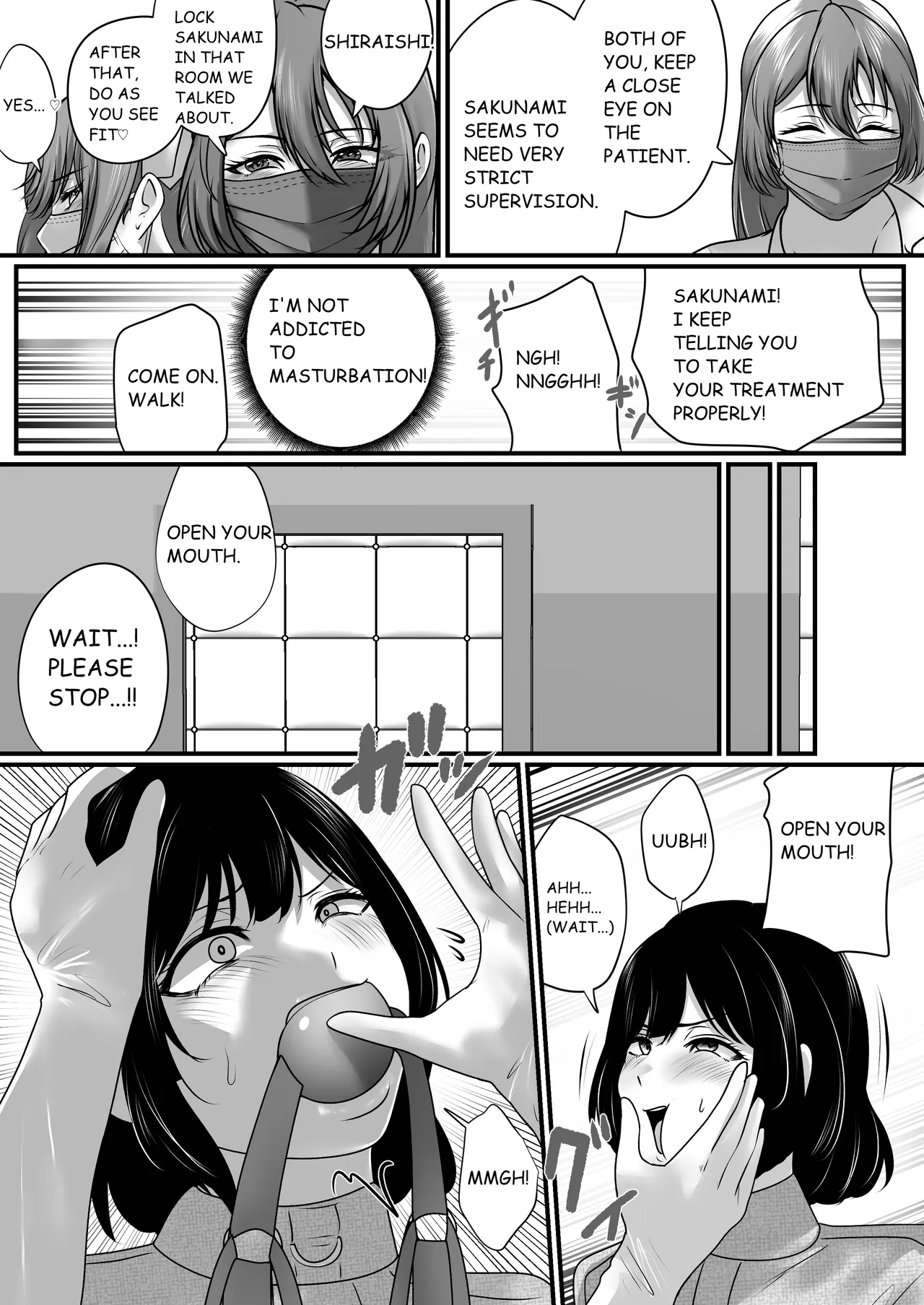 FORCED ADMISSION UNDER RESTRAINT – Chapter 1 – page 38