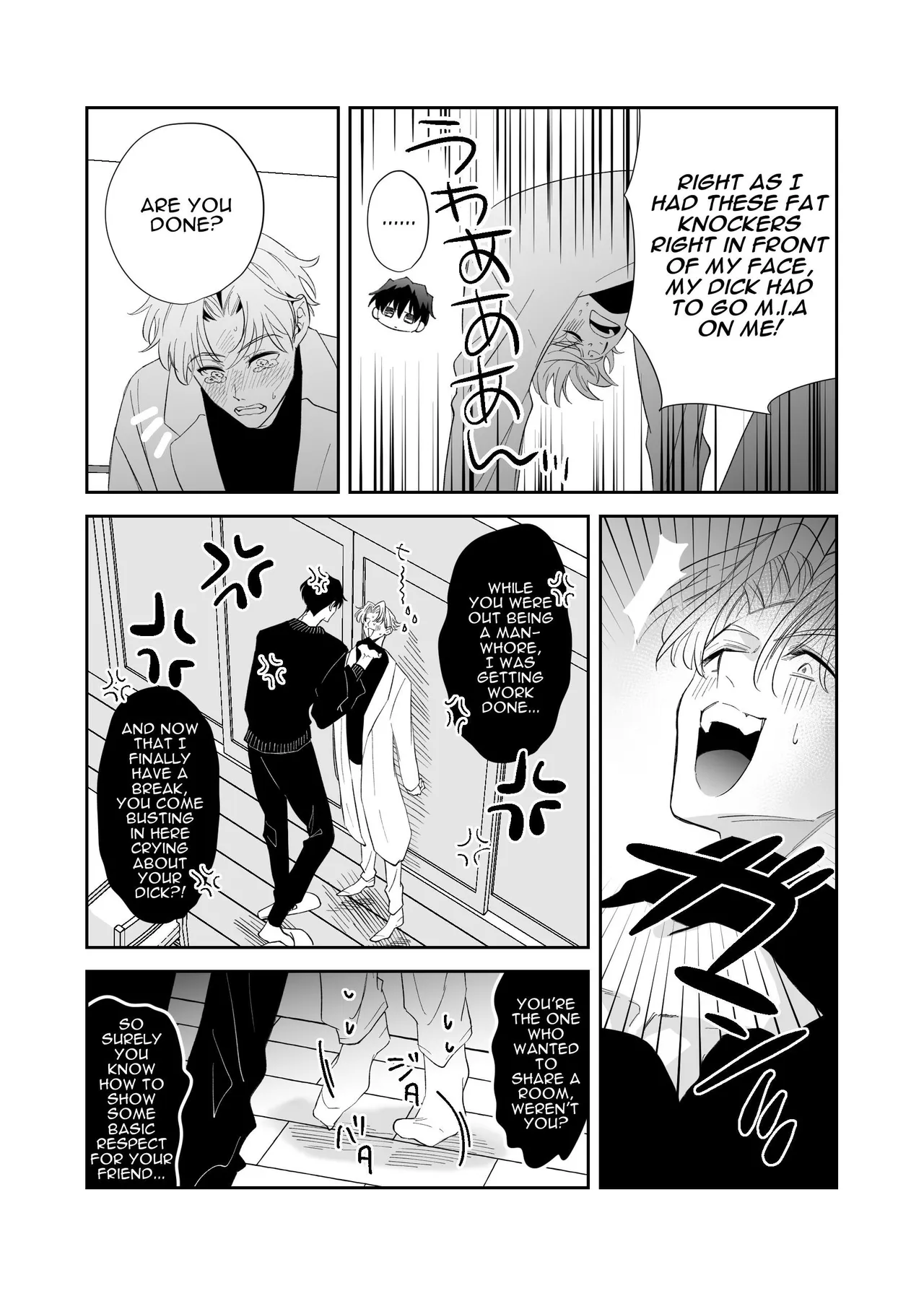 Straight Guy Turned Cuntboy Has Intense Mating Sex With His 190cm Longtime Male Friend — preview page 9